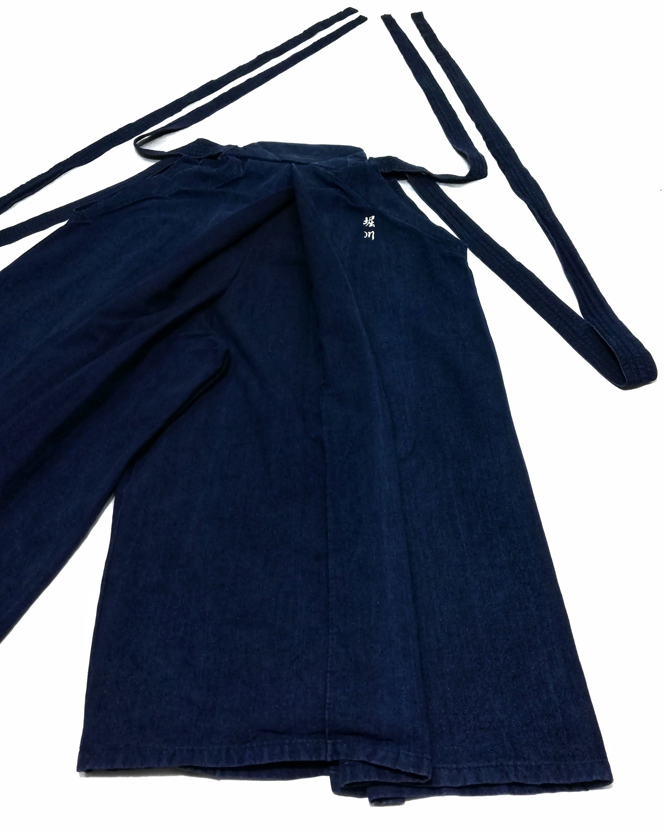 Indigo × Japanese Brand 🔥Japanese Traditional Kimono Hakama Wide Pants/Monpe Pants Size US 33 - 8 Thumbnail