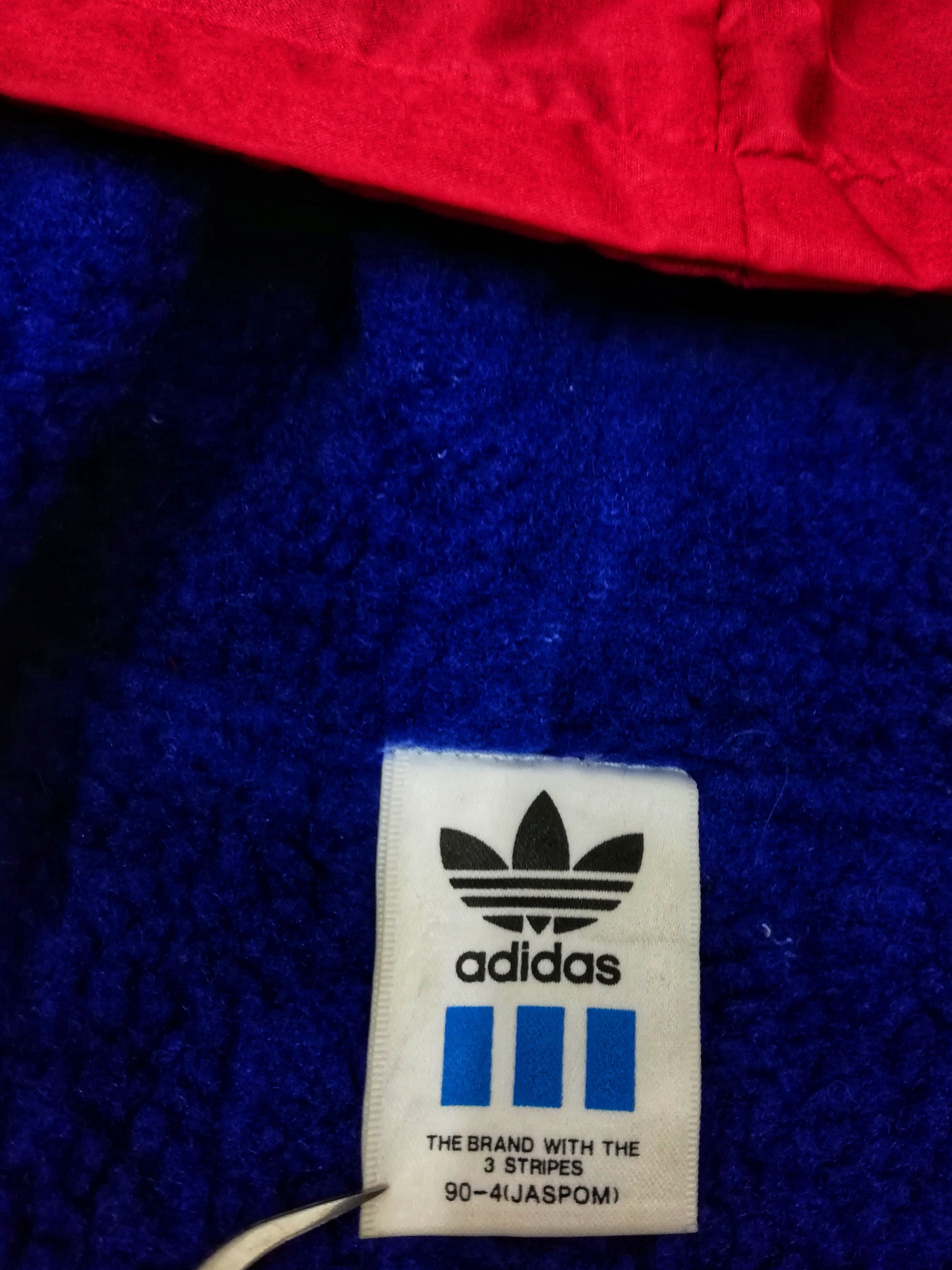 Adidas × RUN DMC 🔥90's Adidas Big Logo Shearling Lined Oversized Parka Size US M / EU 48-50 / 2 - 8 Thumbnail