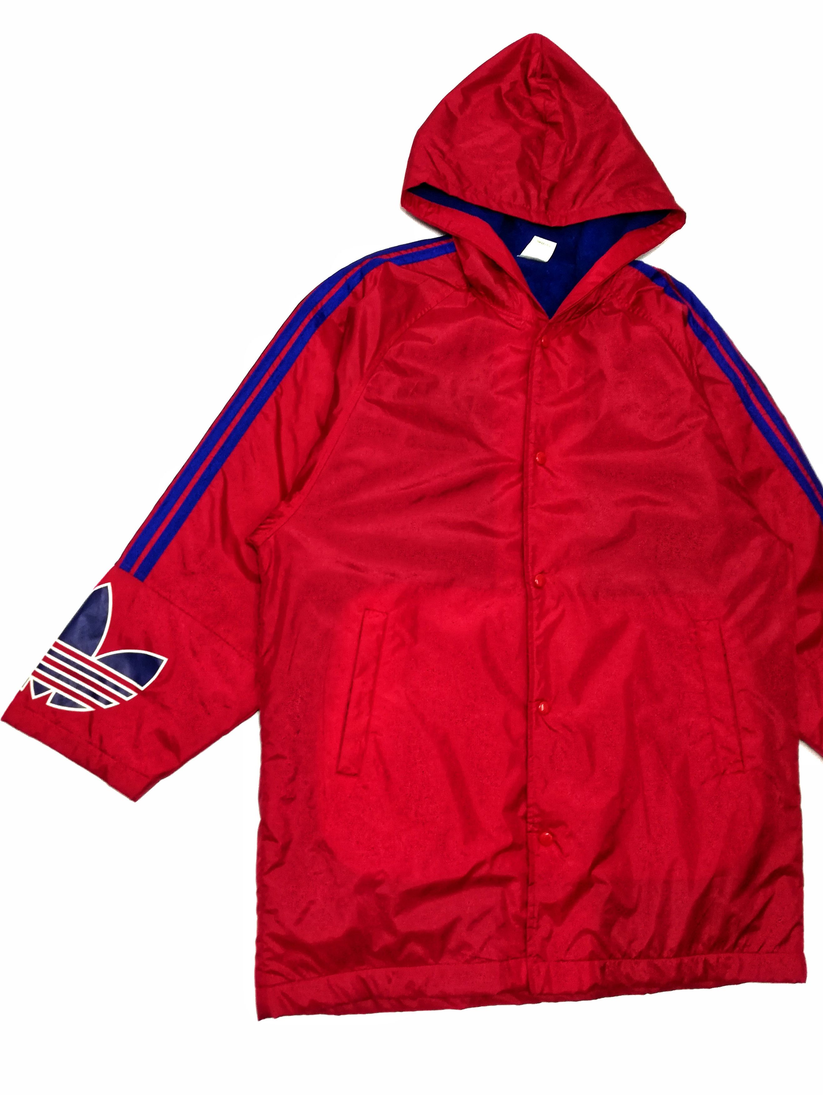 Adidas × RUN DMC 🔥90's Adidas Big Logo Shearling Lined Oversized Parka Size US M / EU 48-50 / 2 - 3 Thumbnail