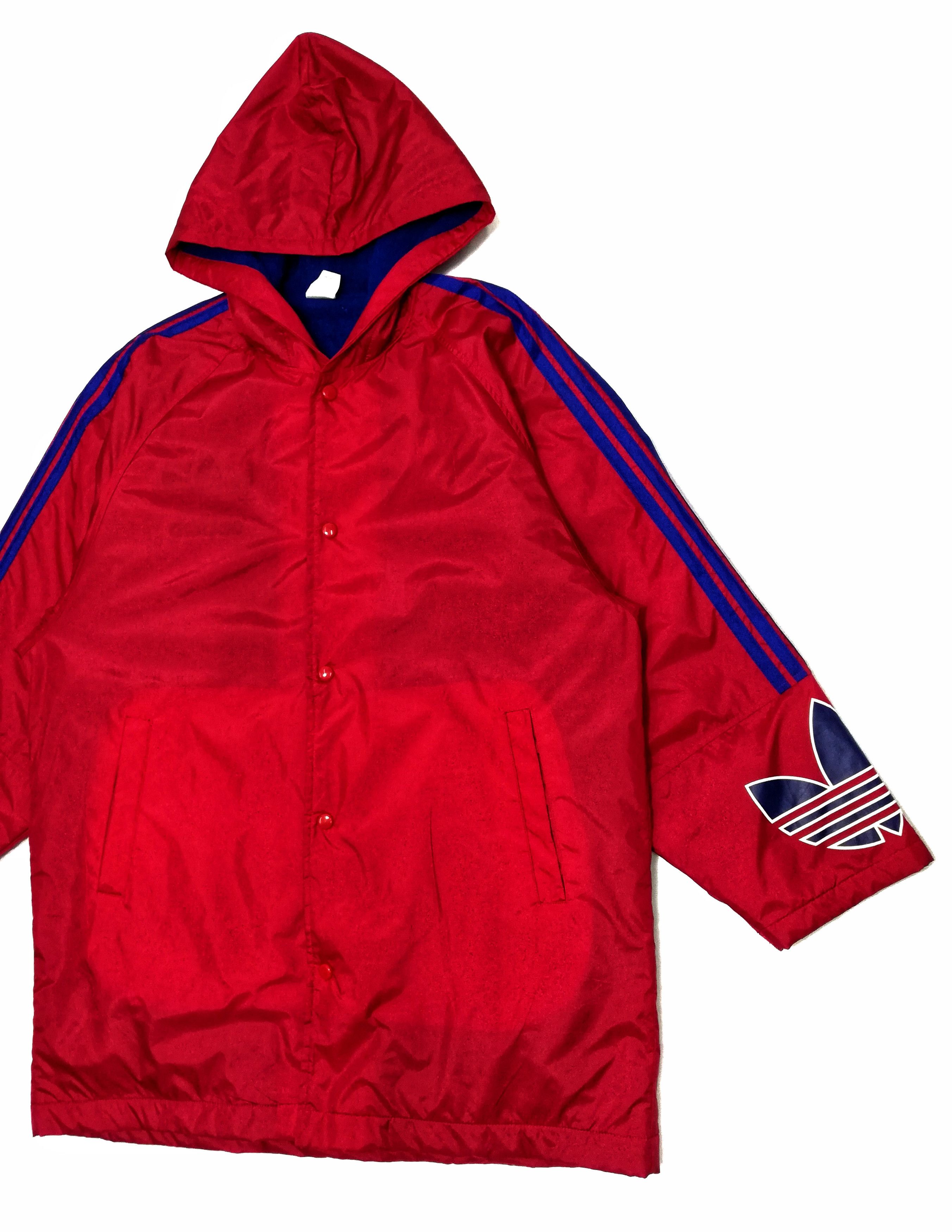 Adidas × RUN DMC 🔥90's Adidas Big Logo Shearling Lined Oversized Parka Size US M / EU 48-50 / 2 - 4 Thumbnail