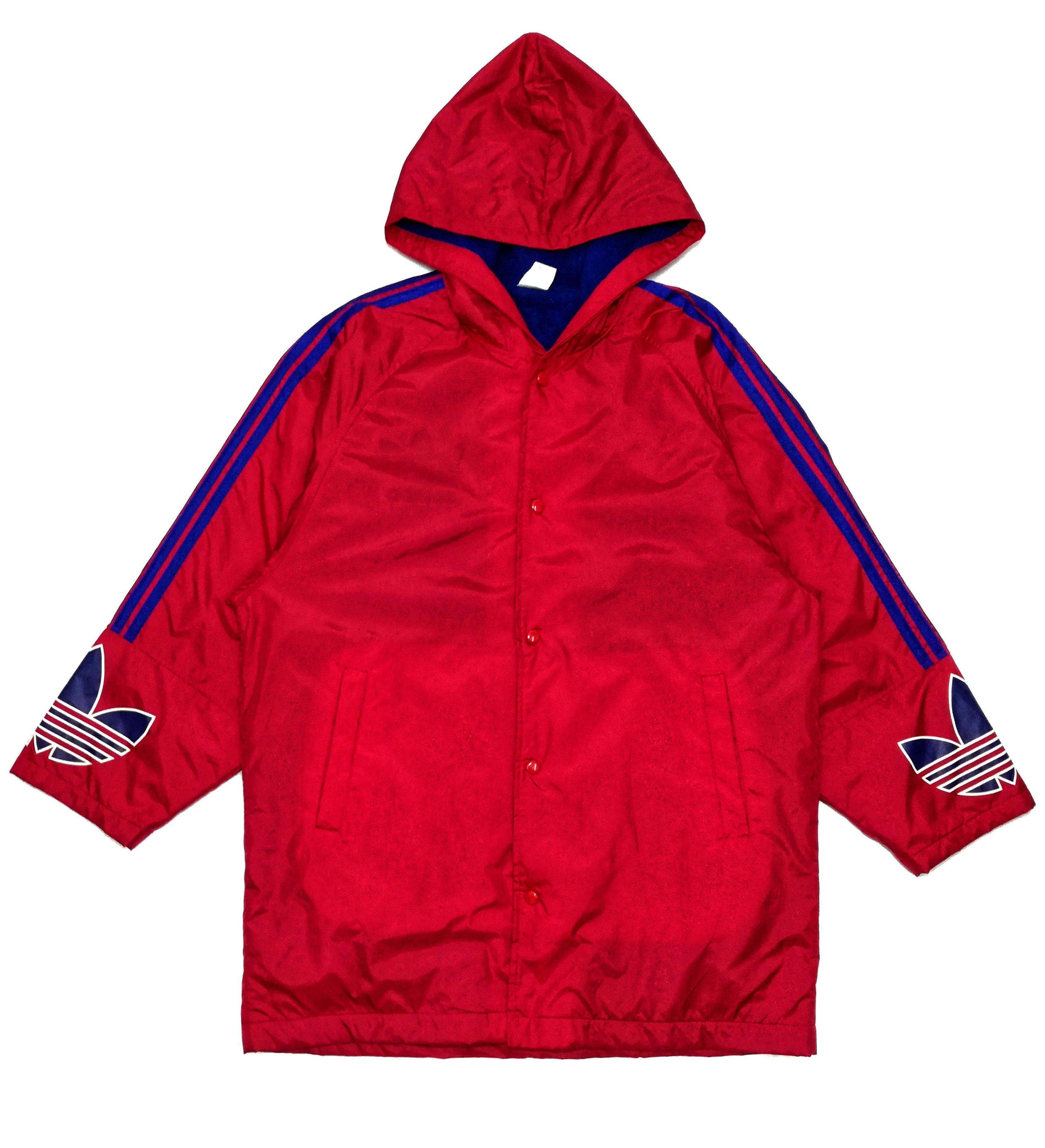 Adidas × RUN DMC 🔥90's Adidas Big Logo Shearling Lined Oversized Parka Size US M / EU 48-50 / 2 - 2 Thumbnail