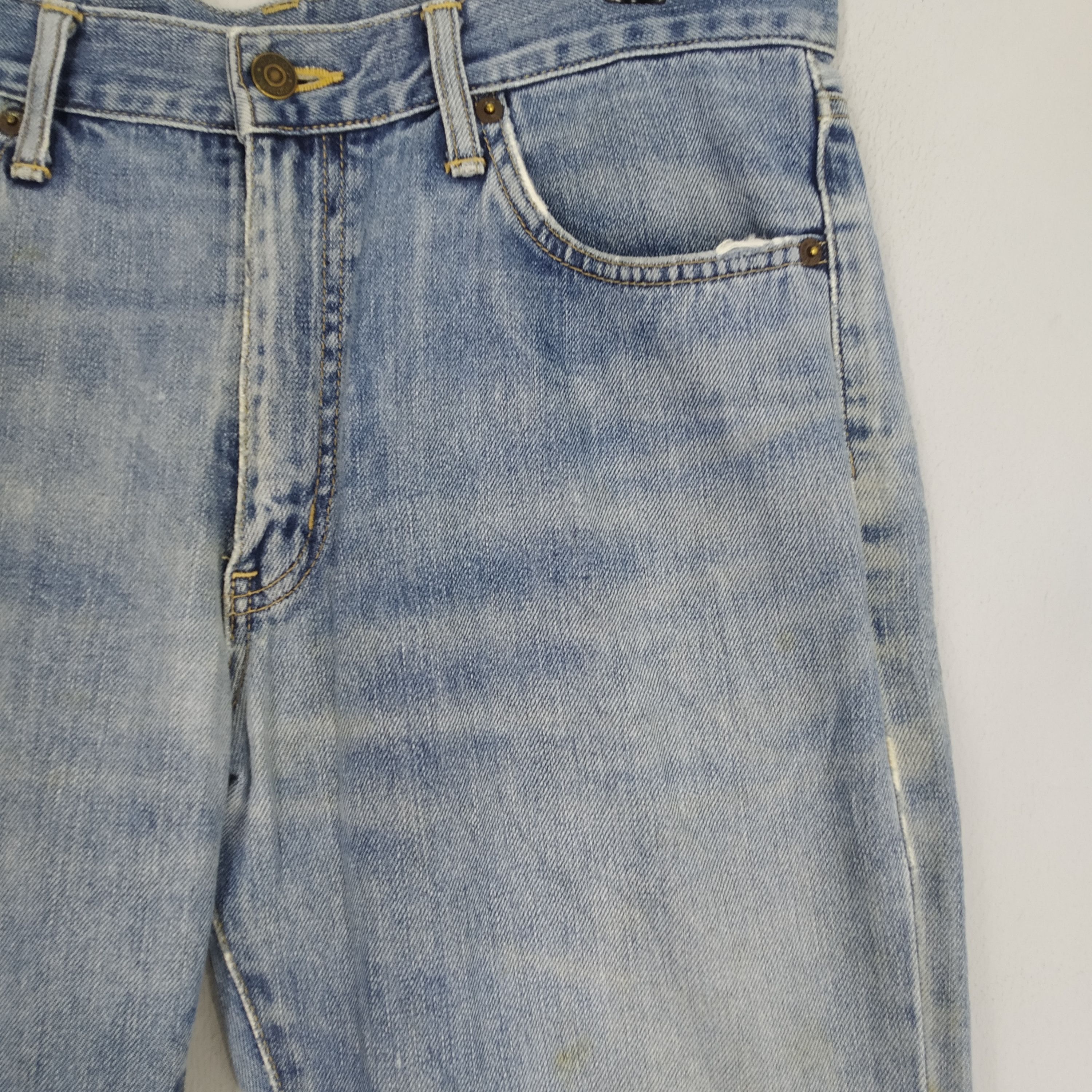 Edwin Vintage 90s Edwin Japan Faded Blue Jeans Edwin Denim Jeans Size US 34 / EU 50 - 6 Thumbnail