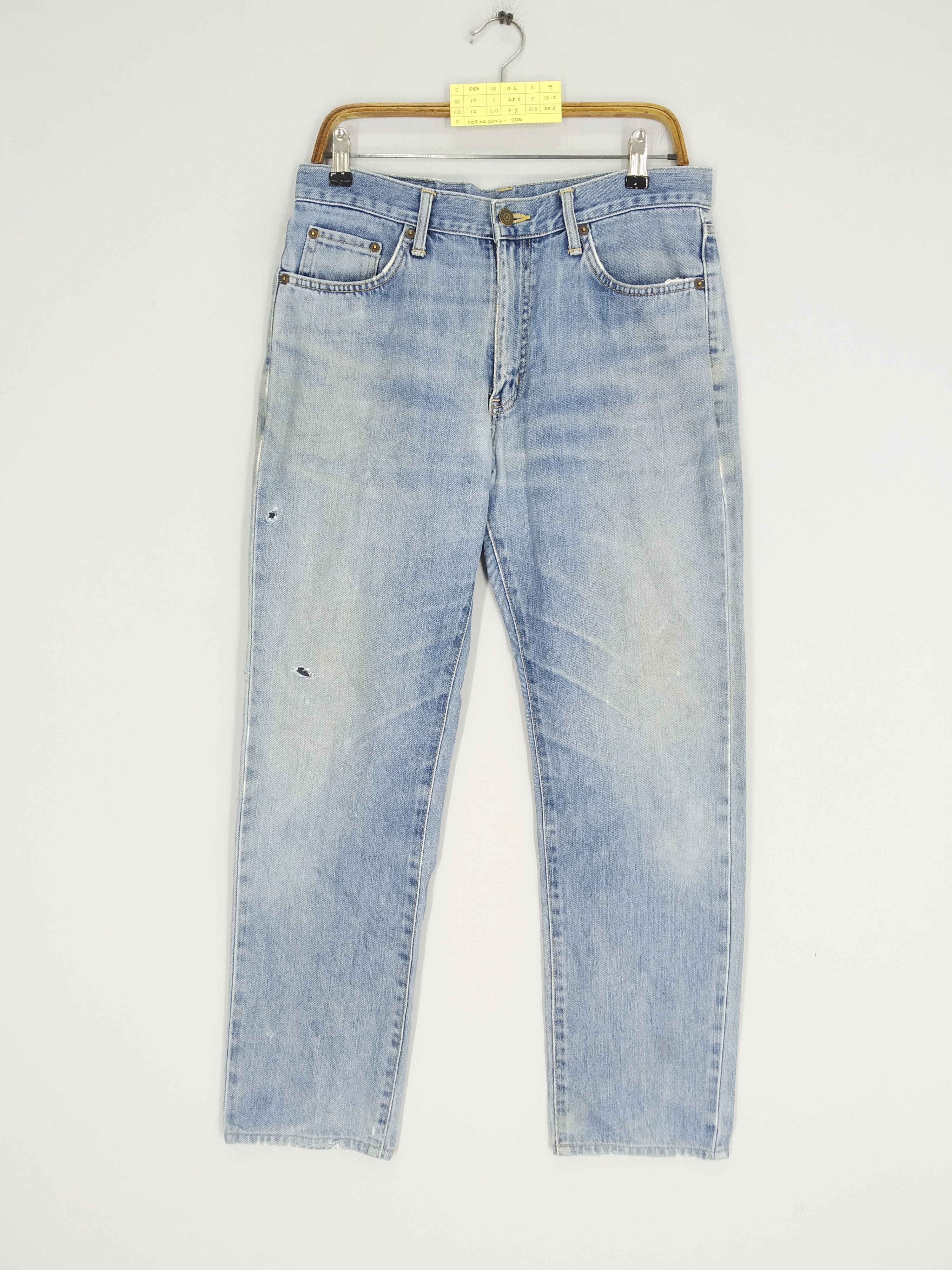 Edwin Vintage 90s Edwin Japan Faded Blue Jeans Edwin Denim Jeans Size US 34 / EU 50 - 1 Thumbnail