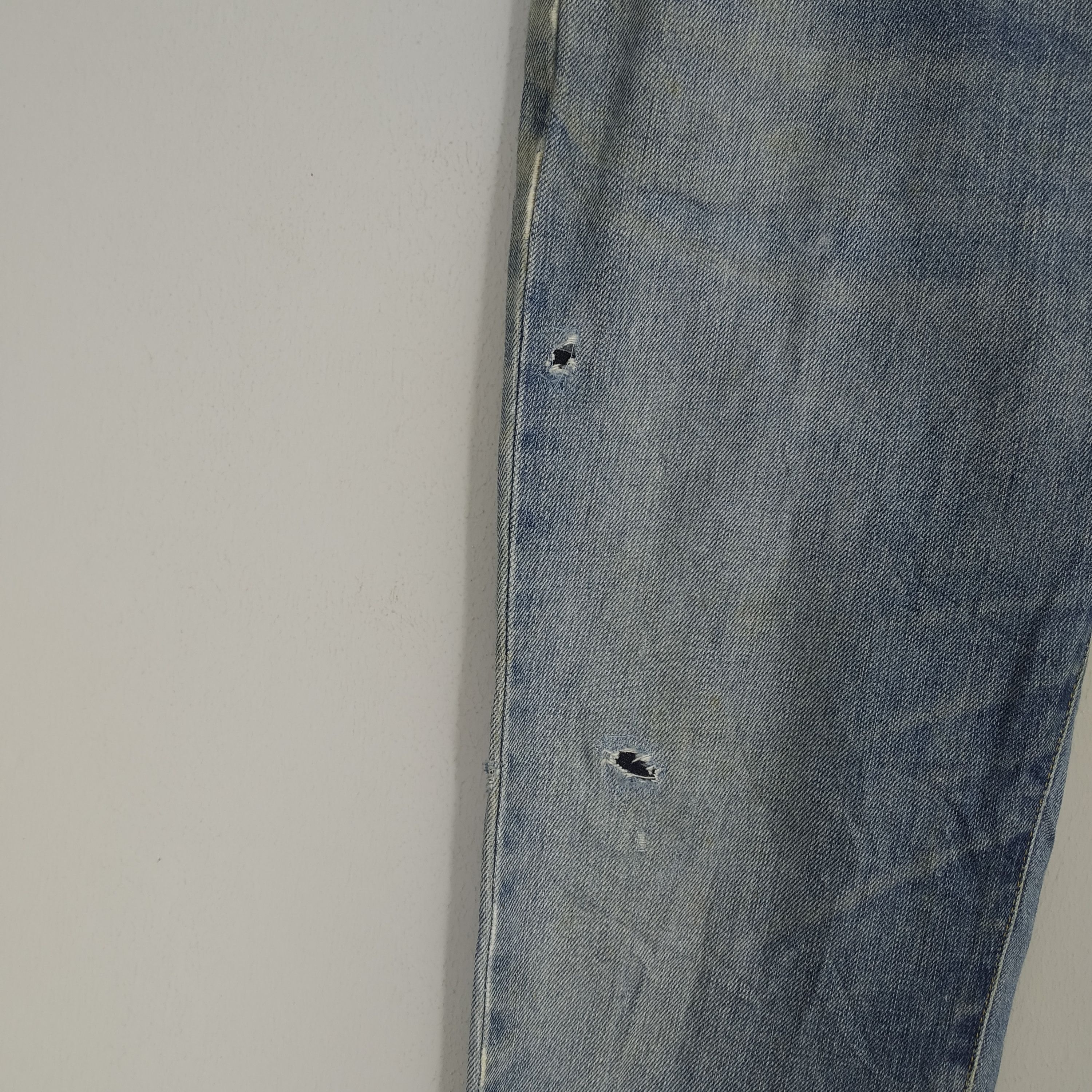 Edwin Vintage 90s Edwin Japan Faded Blue Jeans Edwin Denim Jeans Size US 34 / EU 50 - 5 Thumbnail