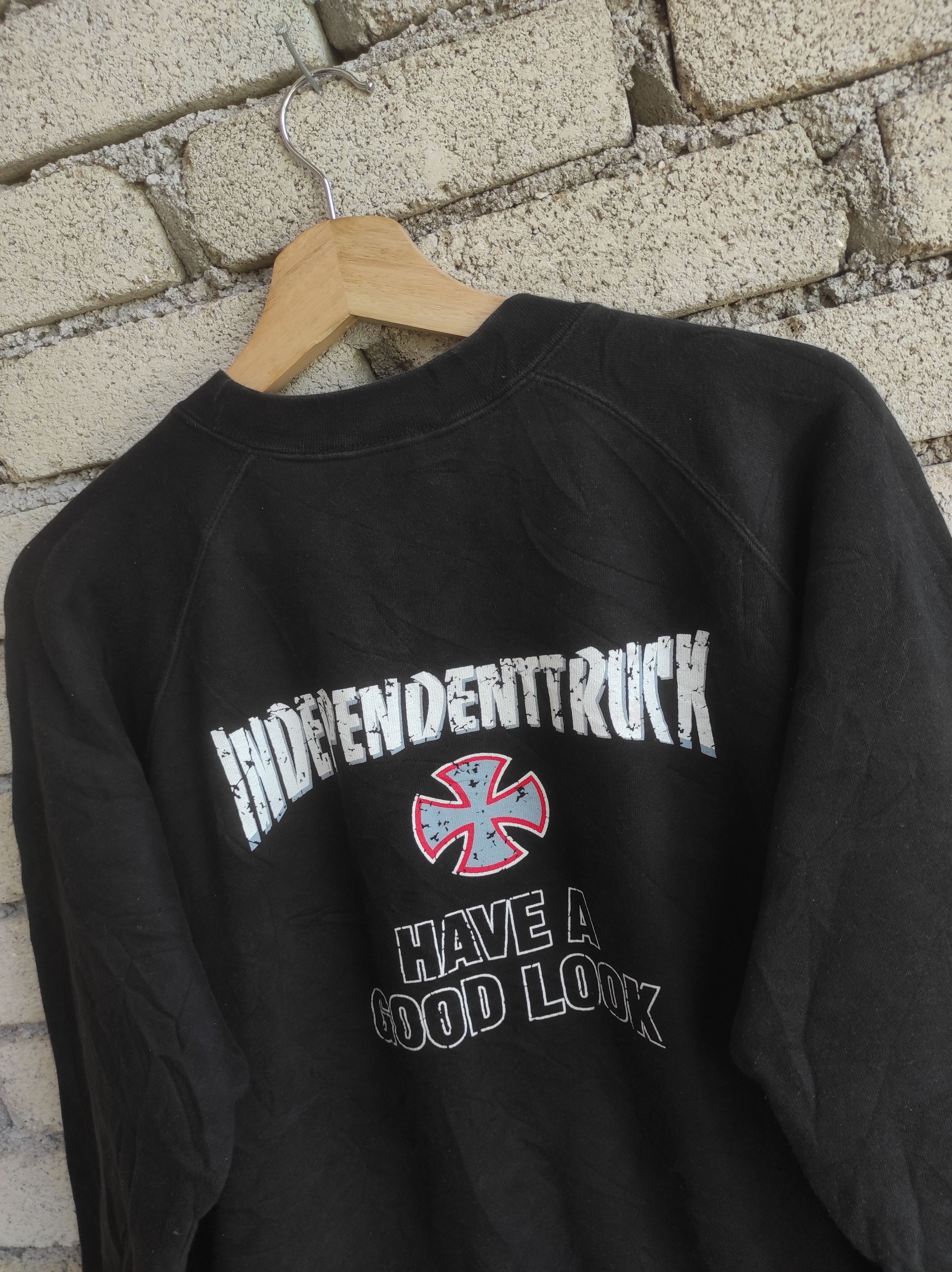 Independent Trading Co. × Independent Truck Co. × Vintage independent truck big logo sweatshirt sweater Size US L / EU 52-54 / 3 - 2 Thumbnail