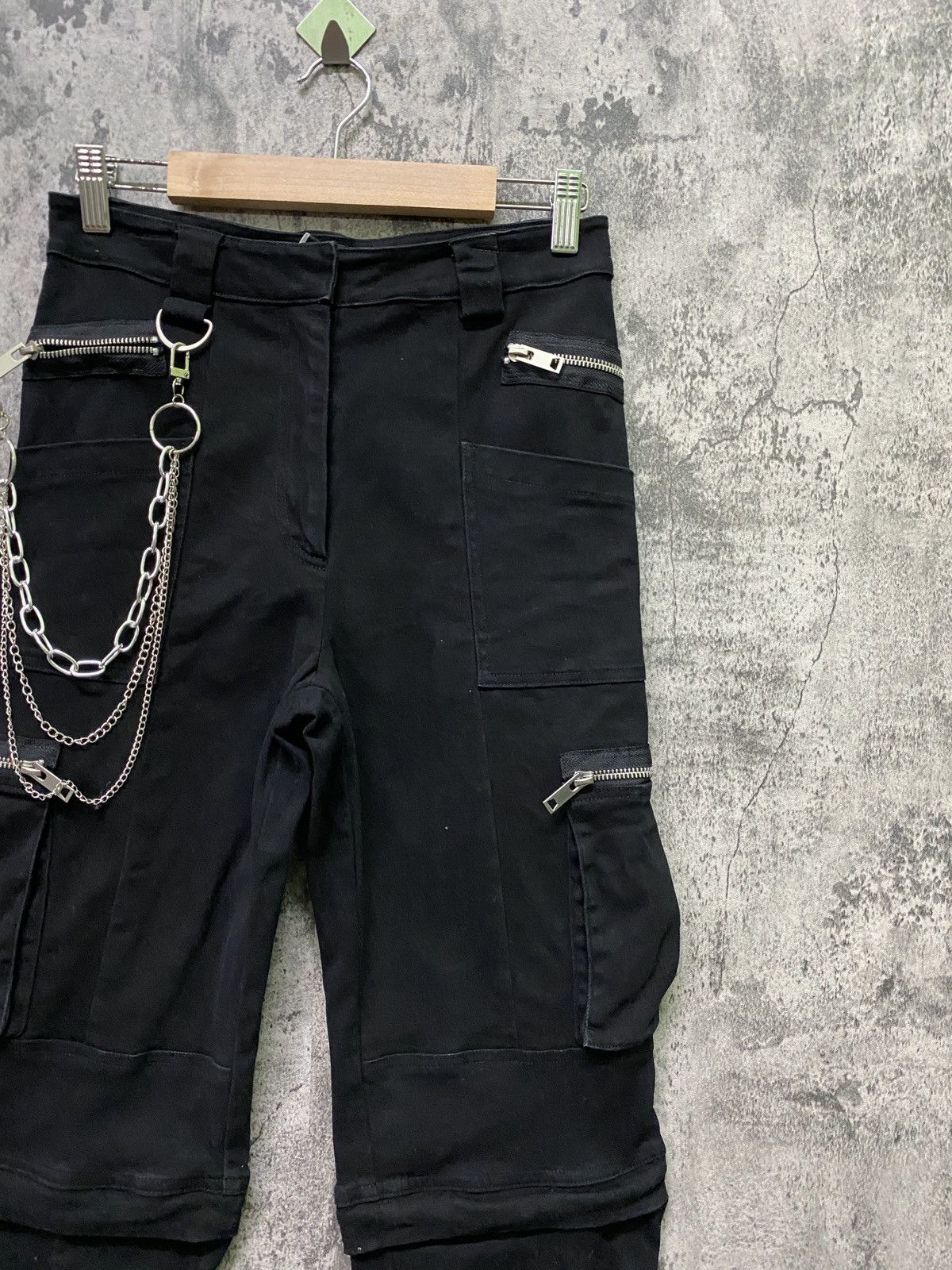 I.AM.GIA I.AM.GIA Multipocket Cargo Zipper Back Ankle Punk Style Pant Size 26" / US 2 / IT 38 - 5 Thumbnail
