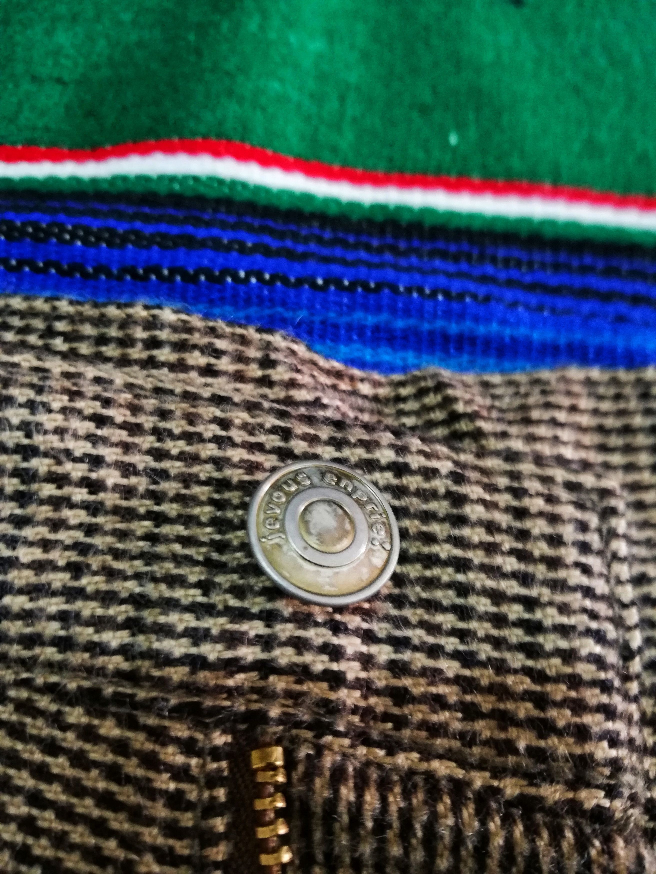 Issey Miyake × mercibeaucoup 🔥Mercibeaucop Line Drop Crotch Tartan Acrylic Blend🔥 Size US 34 / EU 50 - 8 Thumbnail
