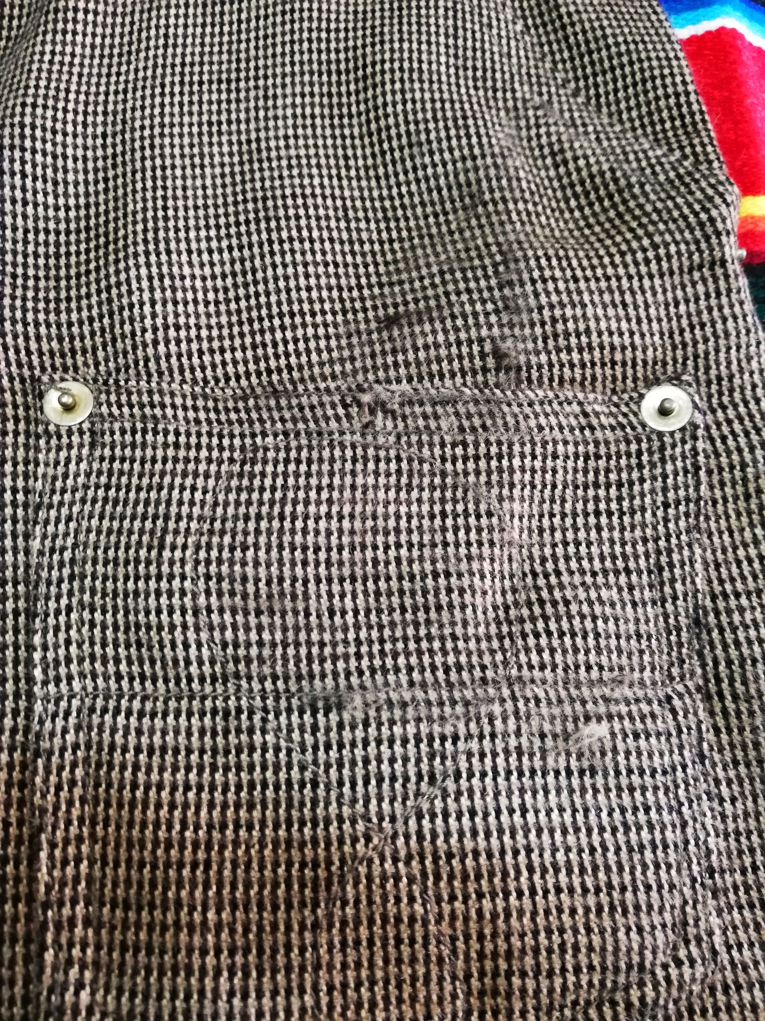 Issey Miyake × mercibeaucoup 🔥Mercibeaucop Line Drop Crotch Tartan Acrylic Blend🔥 Size US 34 / EU 50 - 9 Thumbnail
