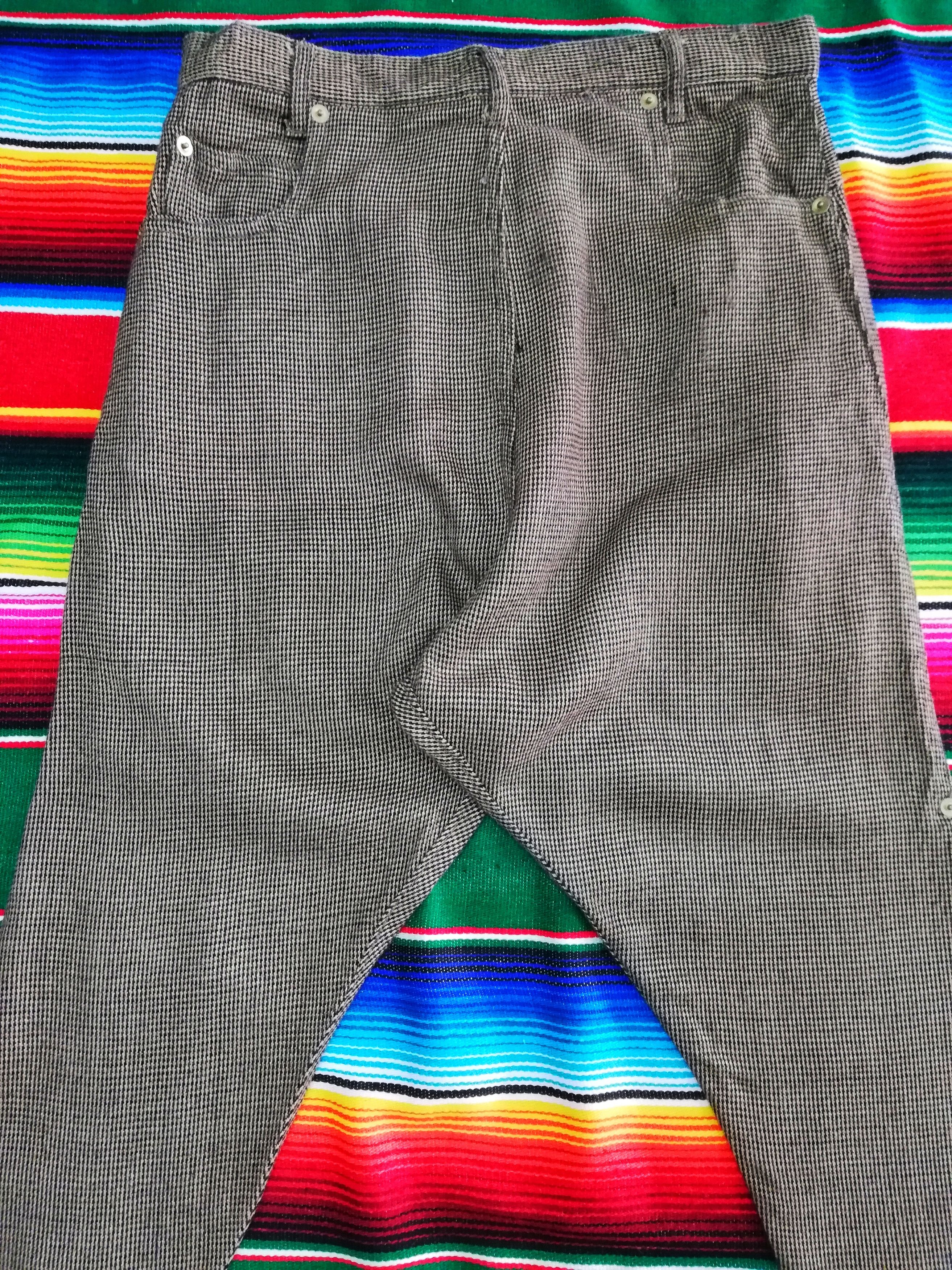 Issey Miyake × mercibeaucoup 🔥Mercibeaucop Line Drop Crotch Tartan Acrylic Blend🔥 Size US 34 / EU 50 - 14 Thumbnail