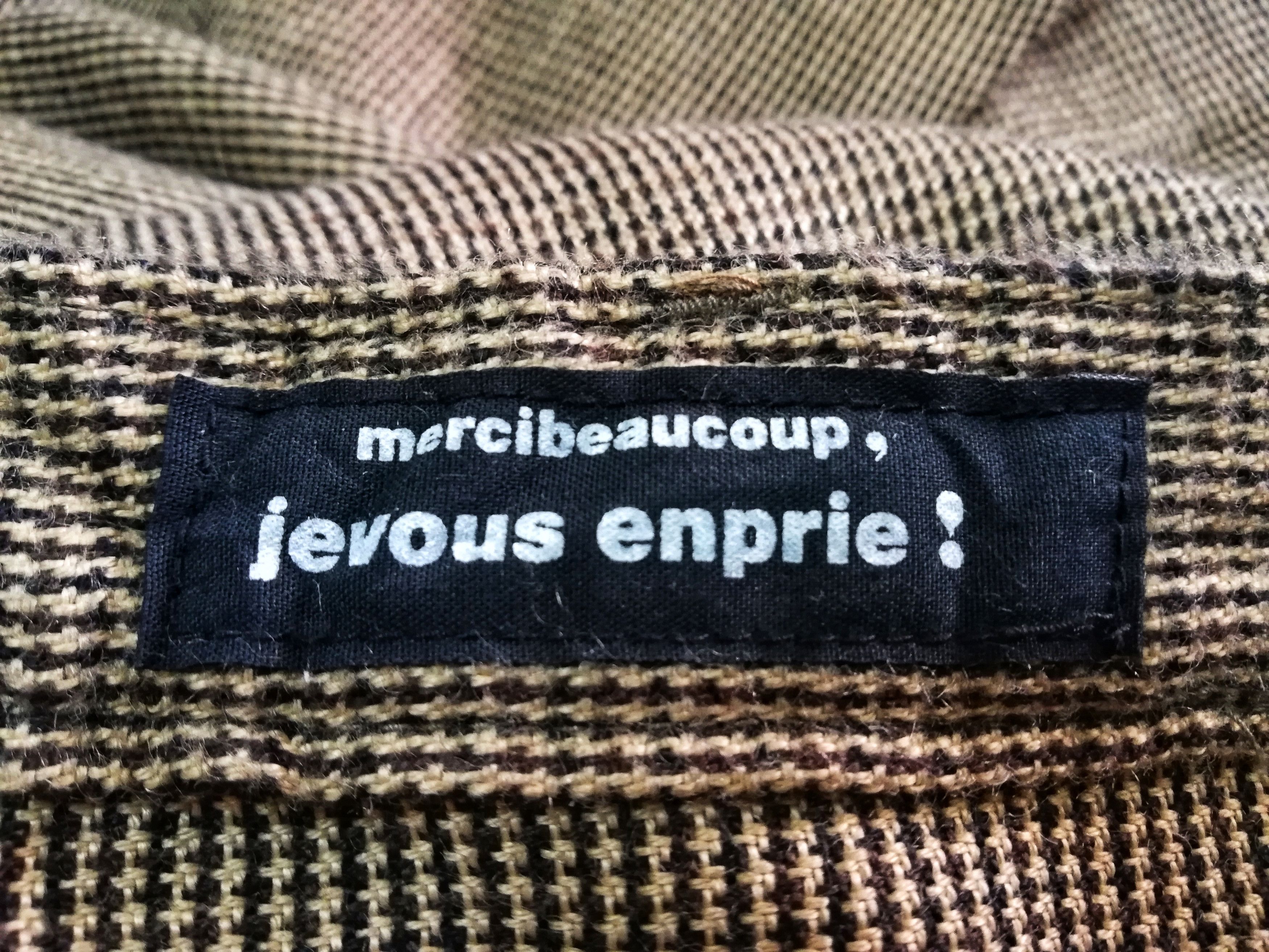 Issey Miyake × mercibeaucoup 🔥Mercibeaucop Line Drop Crotch Tartan Acrylic Blend🔥 Size US 34 / EU 50 - 16 Thumbnail