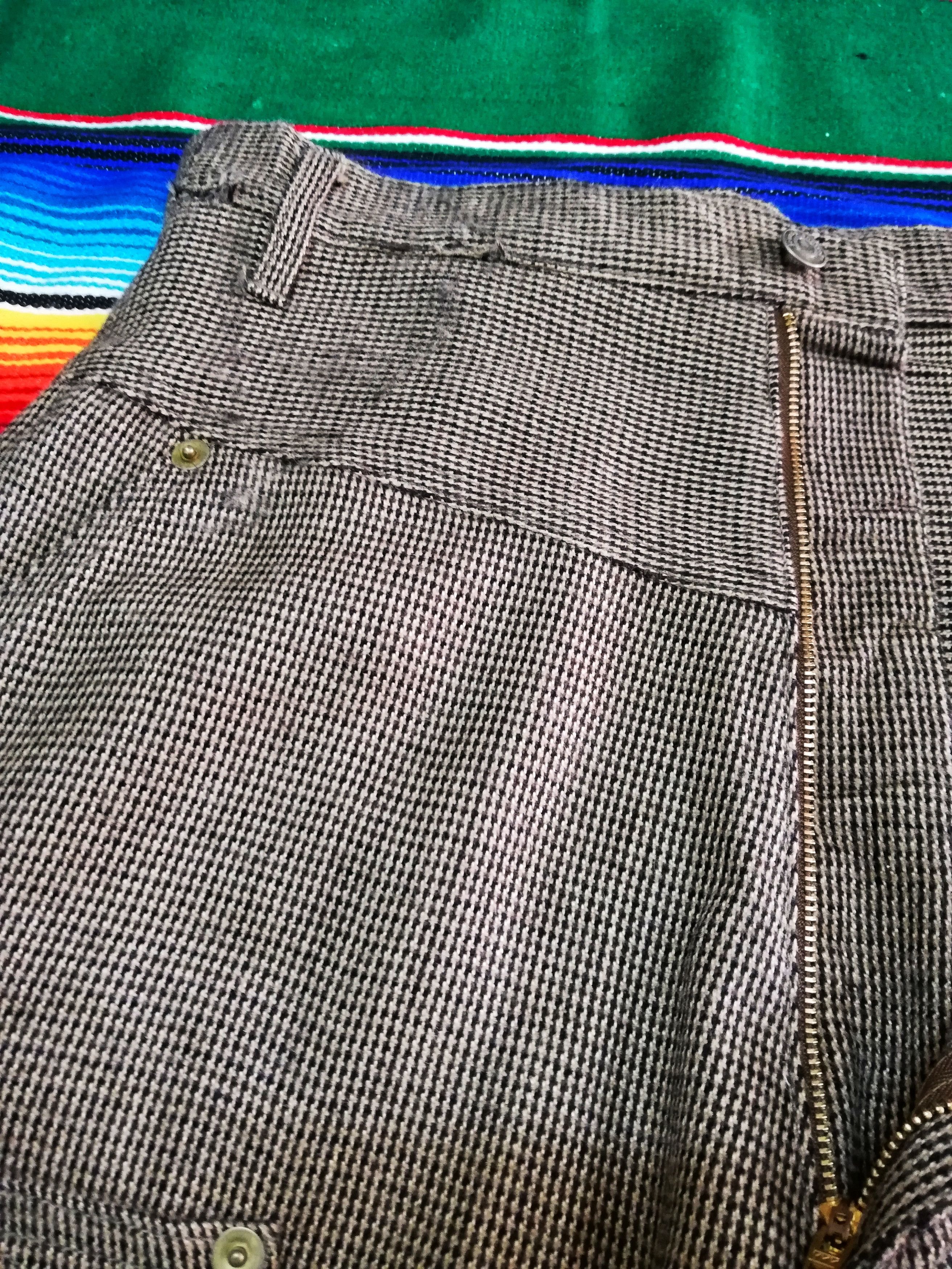 Issey Miyake × mercibeaucoup 🔥Mercibeaucop Line Drop Crotch Tartan Acrylic Blend🔥 Size US 34 / EU 50 - 5 Thumbnail