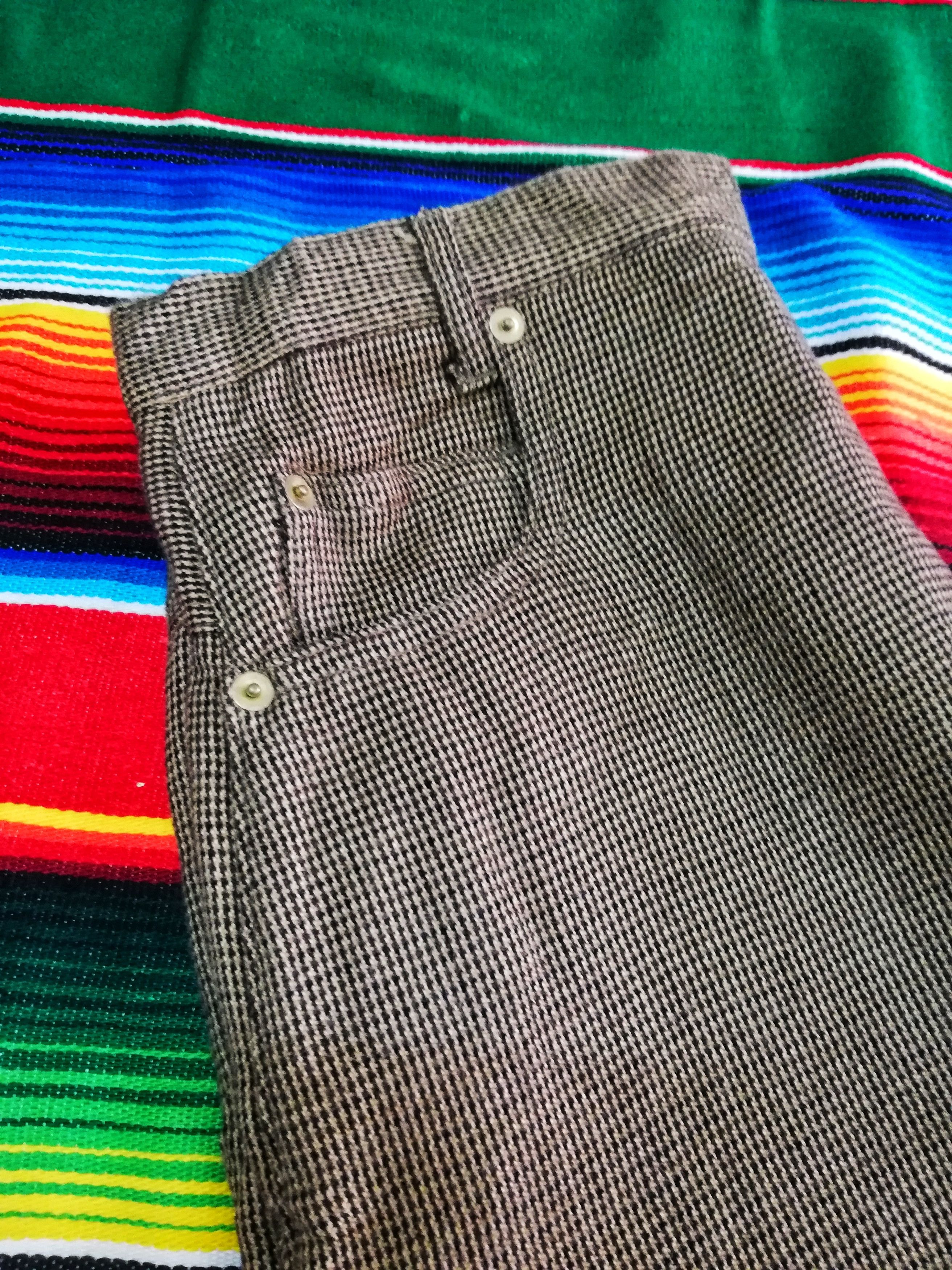Issey Miyake × mercibeaucoup 🔥Mercibeaucop Line Drop Crotch Tartan Acrylic Blend🔥 Size US 34 / EU 50 - 12 Thumbnail