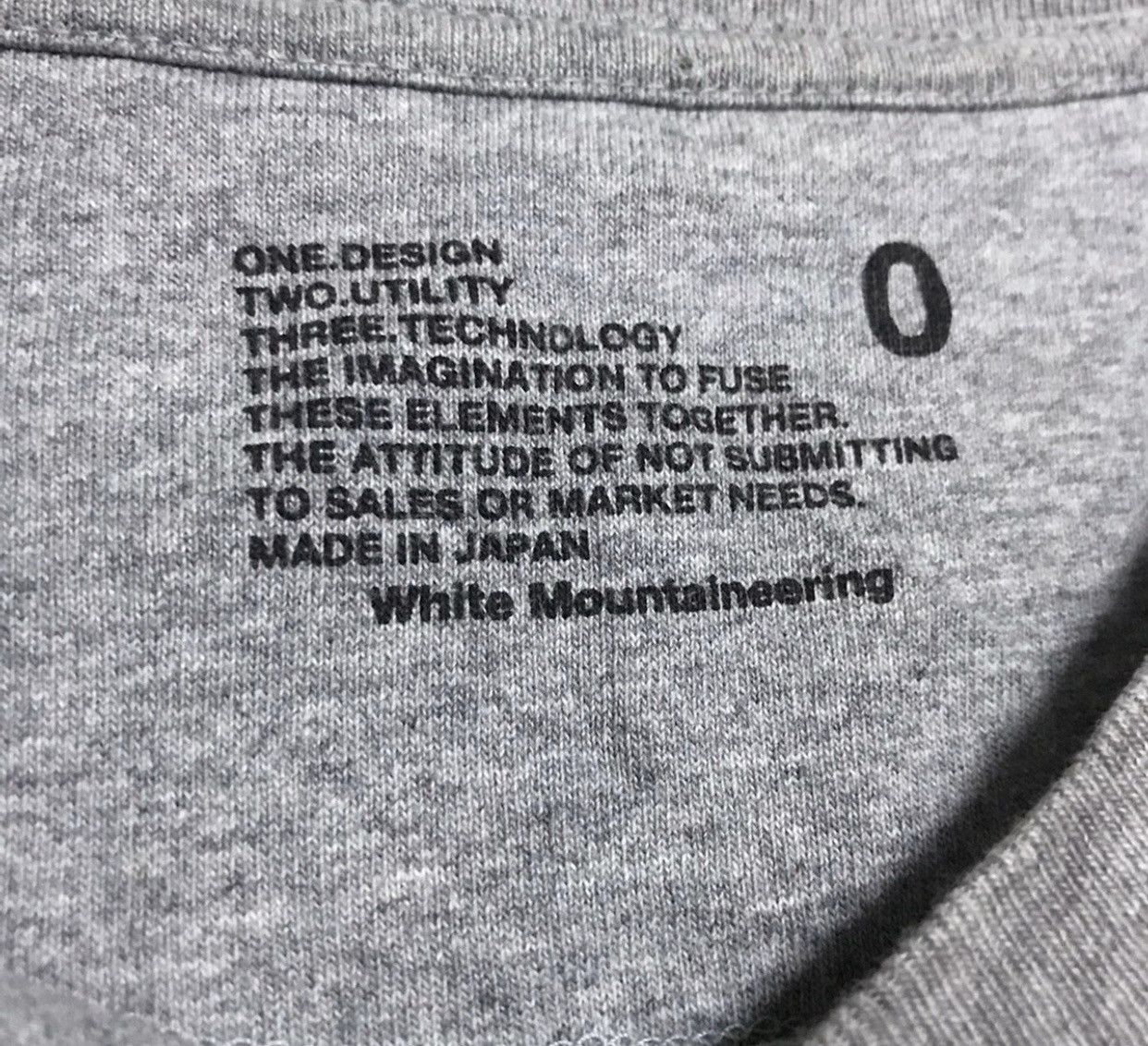 Japanese Brand × Vintage × White Mountaineering Vintage White Mountaineering Japanese Brand Tee Size US M / EU 48-50 / 2 - 4 Thumbnail
