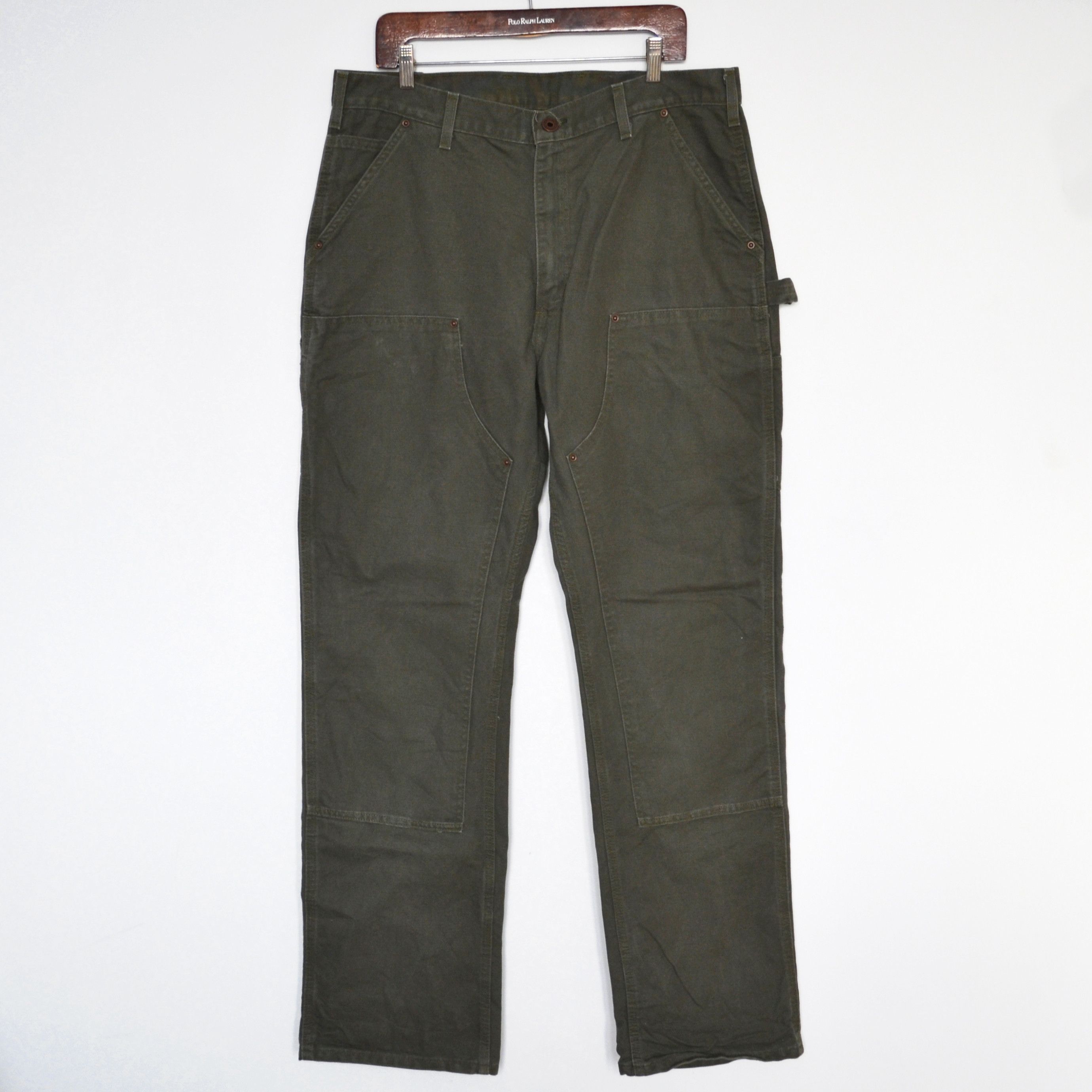 Carhartt Vintage Carhartt Work Pants Cargo Trousers USA 90s Size US 36 / EU 52 - 2 Thumbnail