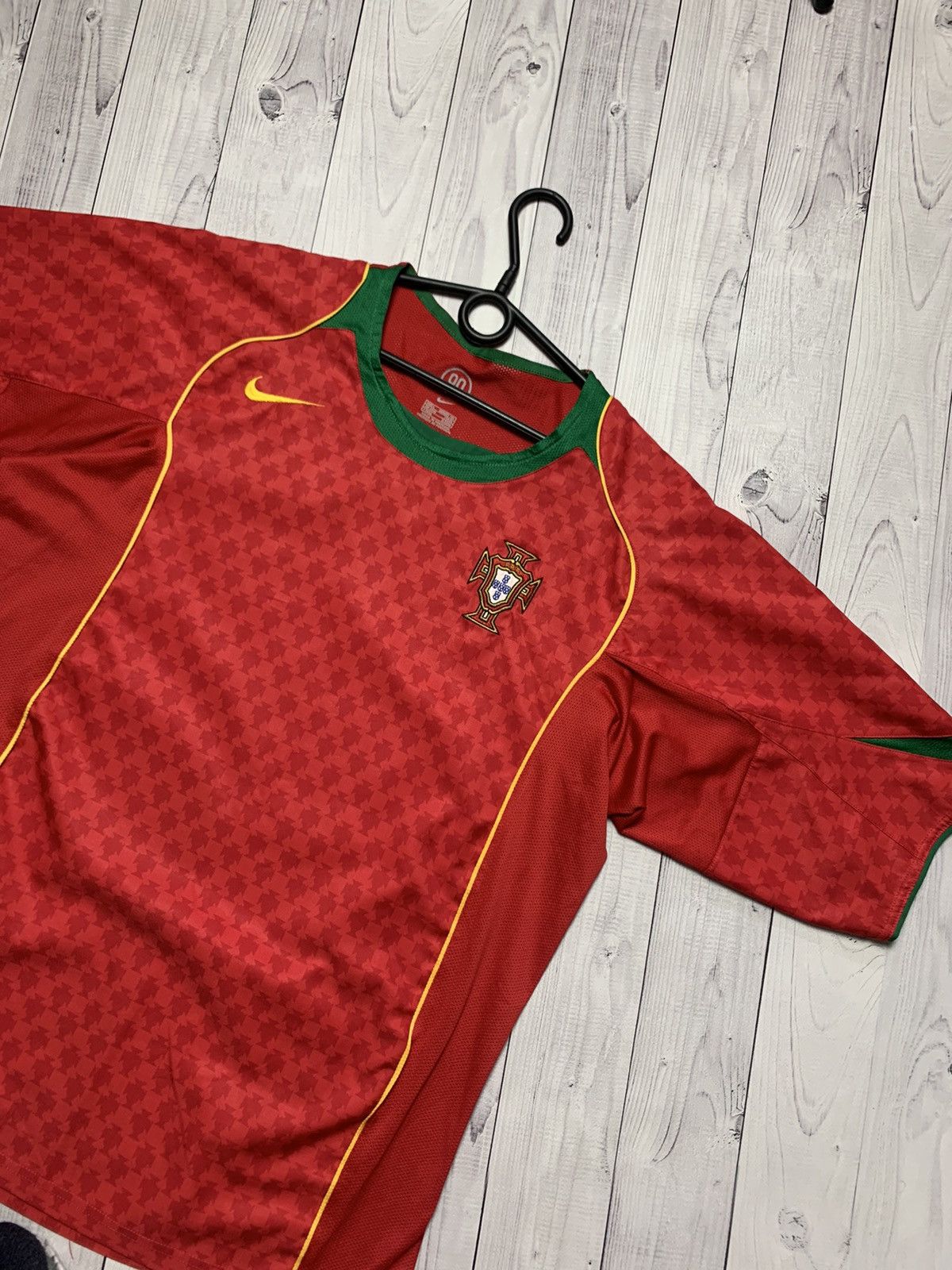 Nike × Vintage Vintage soccer jersey Portugal Nike total 90 size L Size US L / EU 52-54 / 3 - 2 Thumbnail