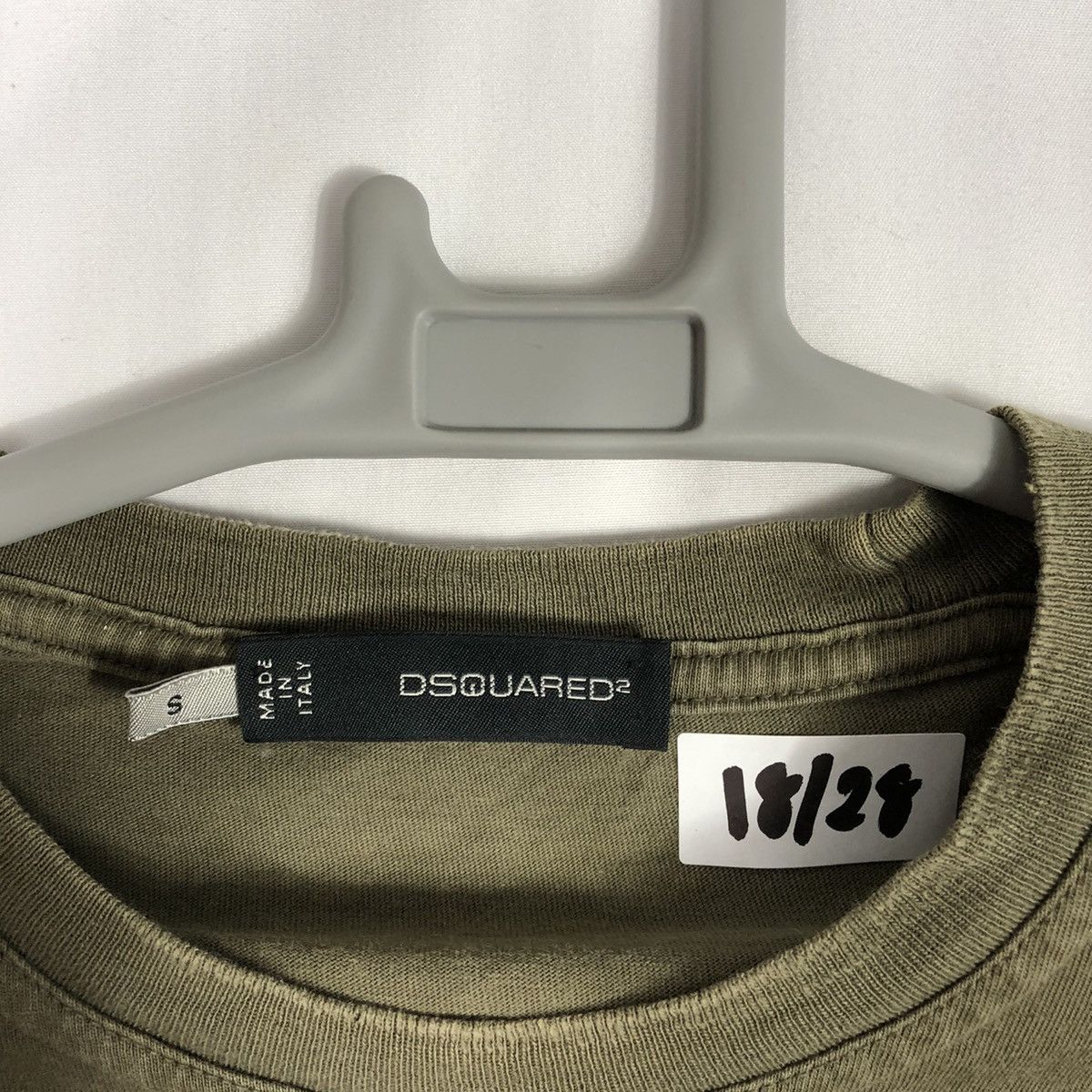 Dsquared2 Original Distressed Dsquared Big Spellout Tee Size US S / EU 44-46 / 1 - 14 Thumbnail