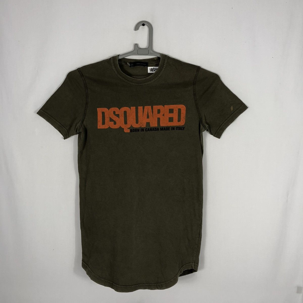 Dsquared2 Original Distressed Dsquared Big Spellout Tee Size US S / EU 44-46 / 1 - 1 Thumbnail