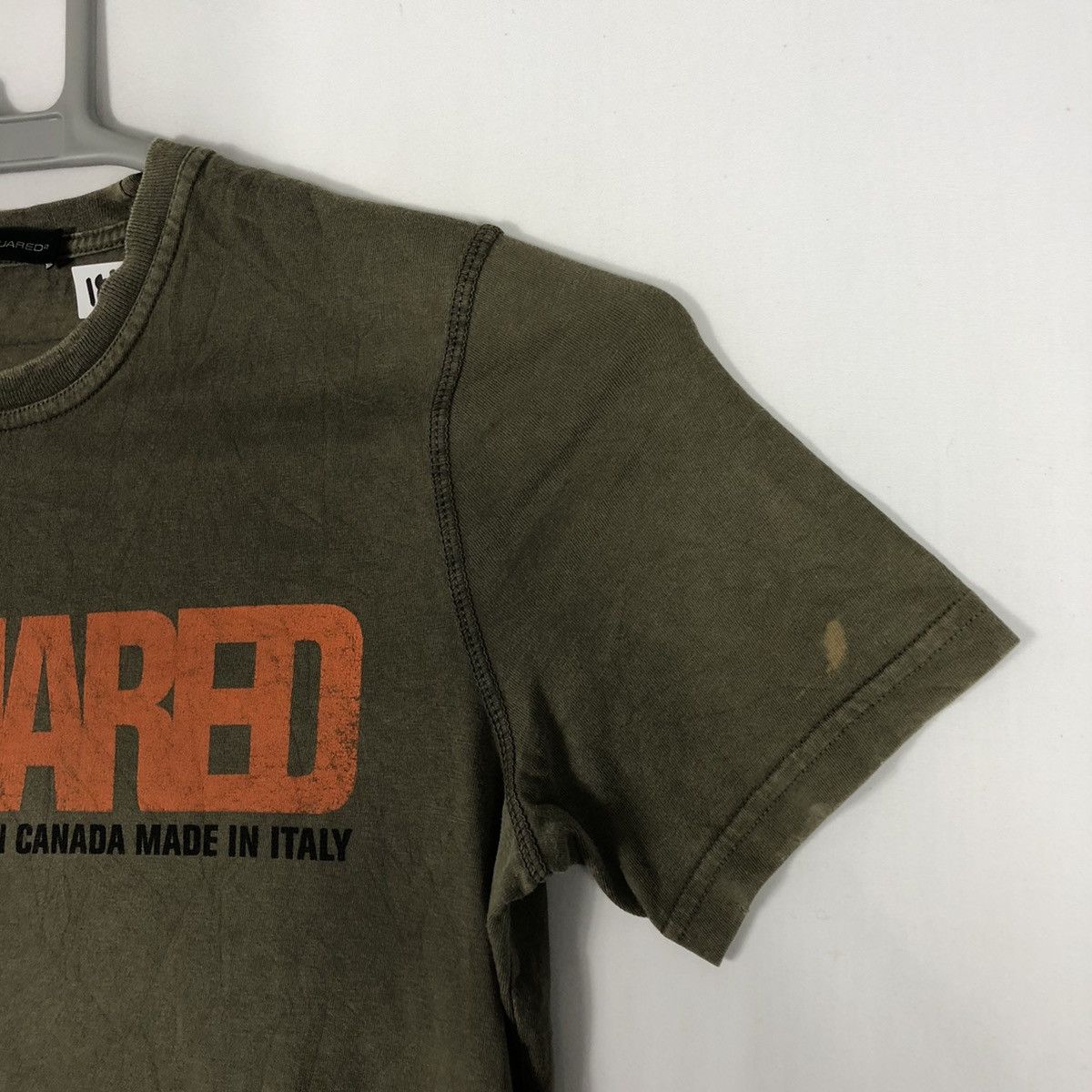 Dsquared2 Original Distressed Dsquared Big Spellout Tee Size US S / EU 44-46 / 1 - 5 Thumbnail