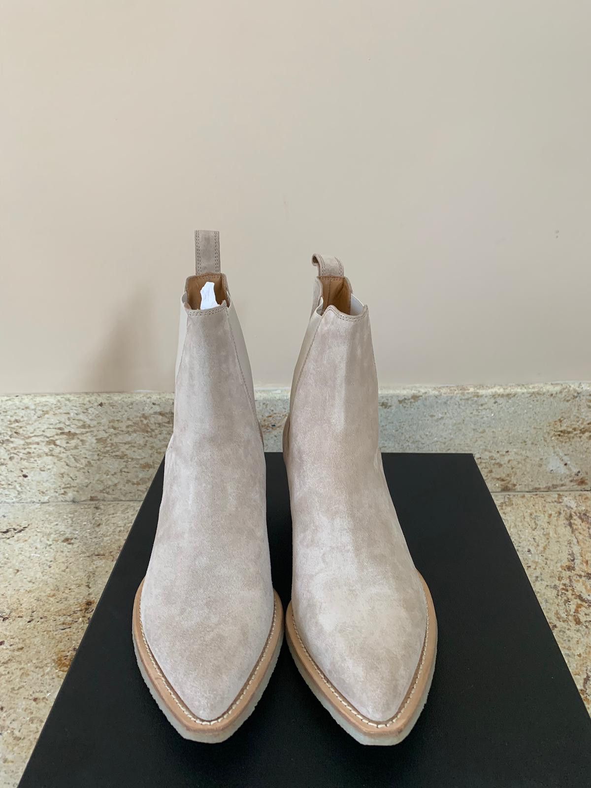 Amiri Suede Crepe Sole Boots in Tan Size US 7.5 / EU 40-41 - 6 Thumbnail