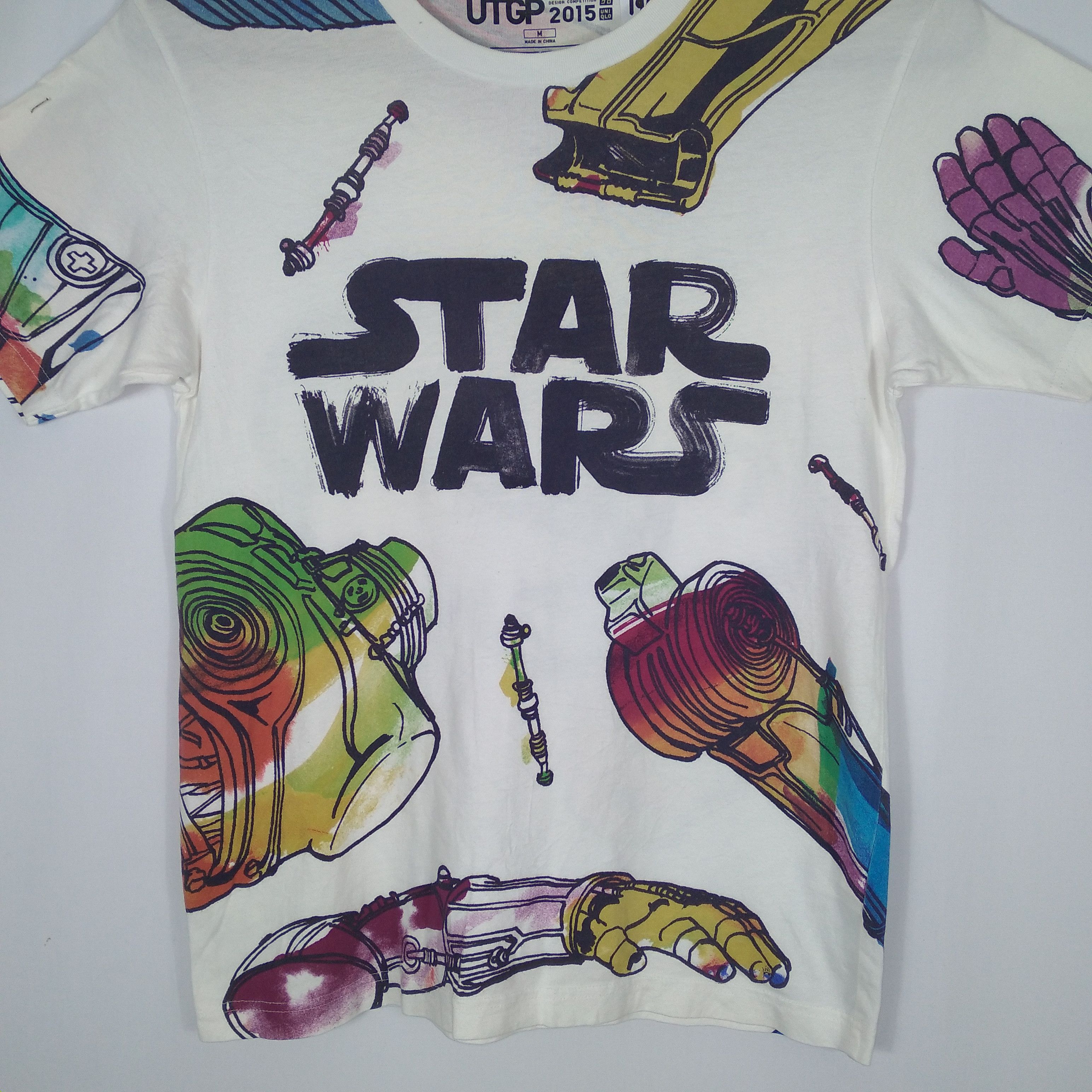 Star Wars × Uniqlo 2015 UTGP Star Wars Nice Over Print Tee By Uniqlo Size US M / EU 48-50 / 2 - 3 Thumbnail