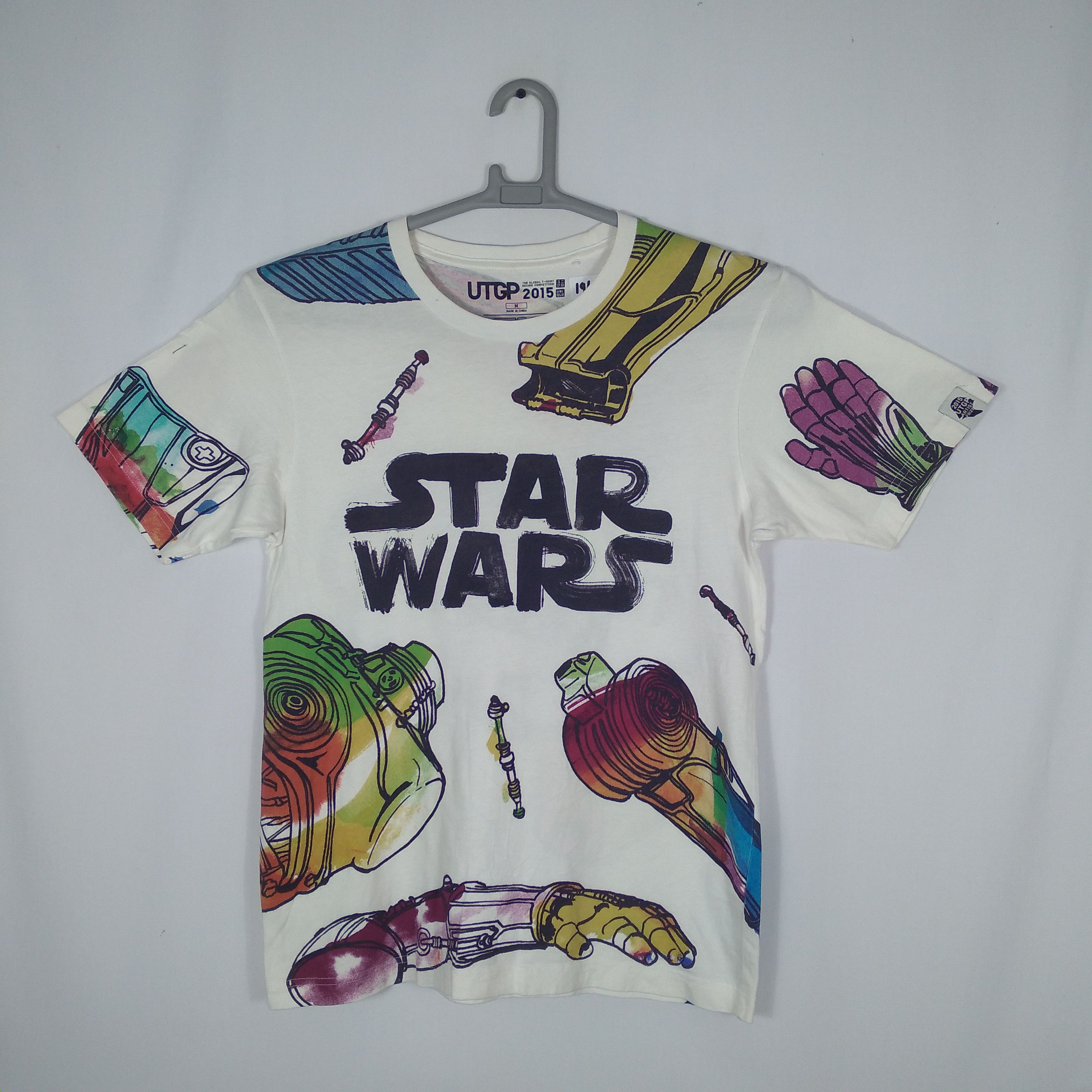 Star Wars × Uniqlo 2015 UTGP Star Wars Nice Over Print Tee By Uniqlo Size US M / EU 48-50 / 2 - 1 Thumbnail