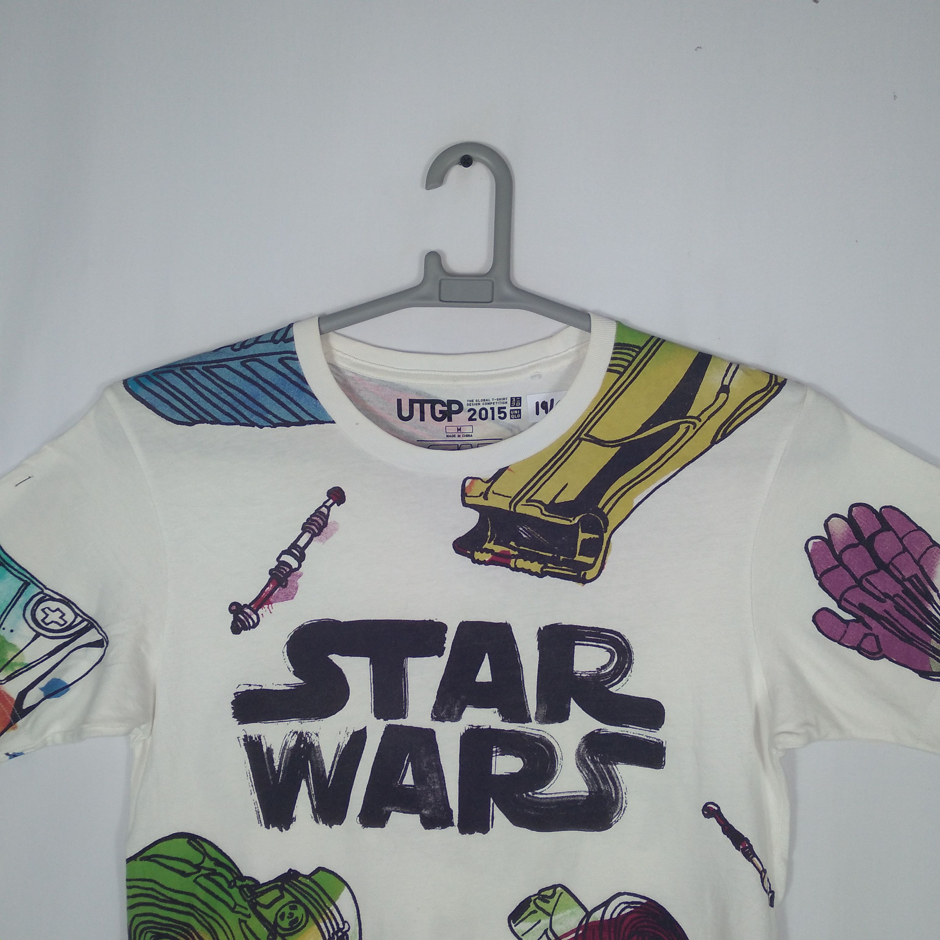 Star Wars × Uniqlo 2015 UTGP Star Wars Nice Over Print Tee By Uniqlo Size US M / EU 48-50 / 2 - 2 Thumbnail