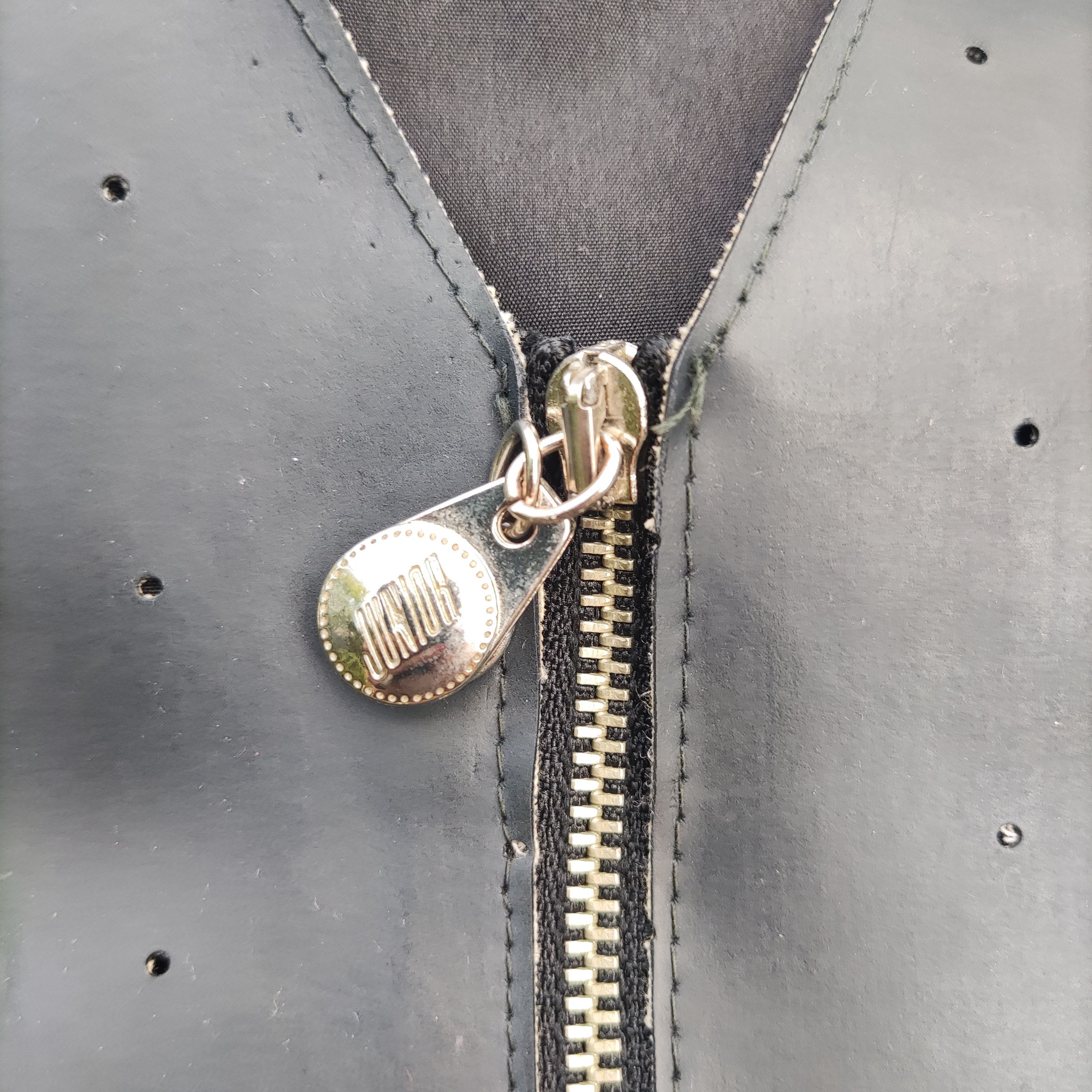 Jean Paul Gaultier Jean Paul Gaultier Demolition Leather Safety Pin Top Vest Size US M / EU 48-50 / 2 - 7 Thumbnail