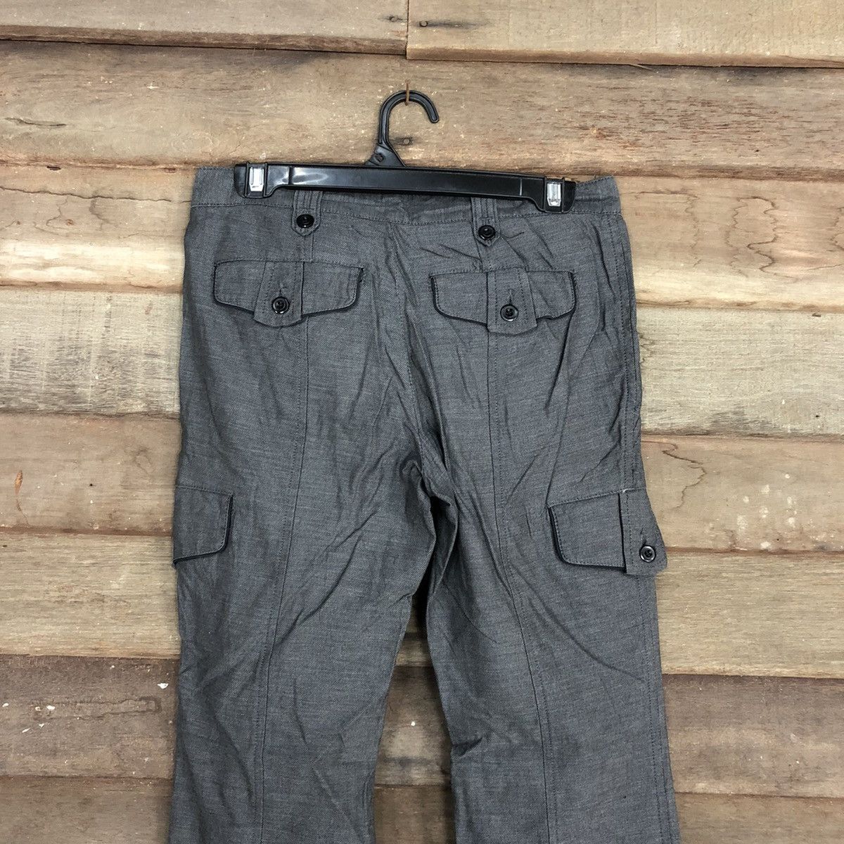 Japanese Brand High Street Grey Multipocket Cargo Pants #3325 Size US 29 - 10 Thumbnail
