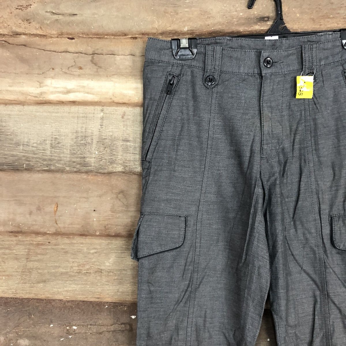 Japanese Brand High Street Grey Multipocket Cargo Pants #3325 Size US 29 - 6 Thumbnail