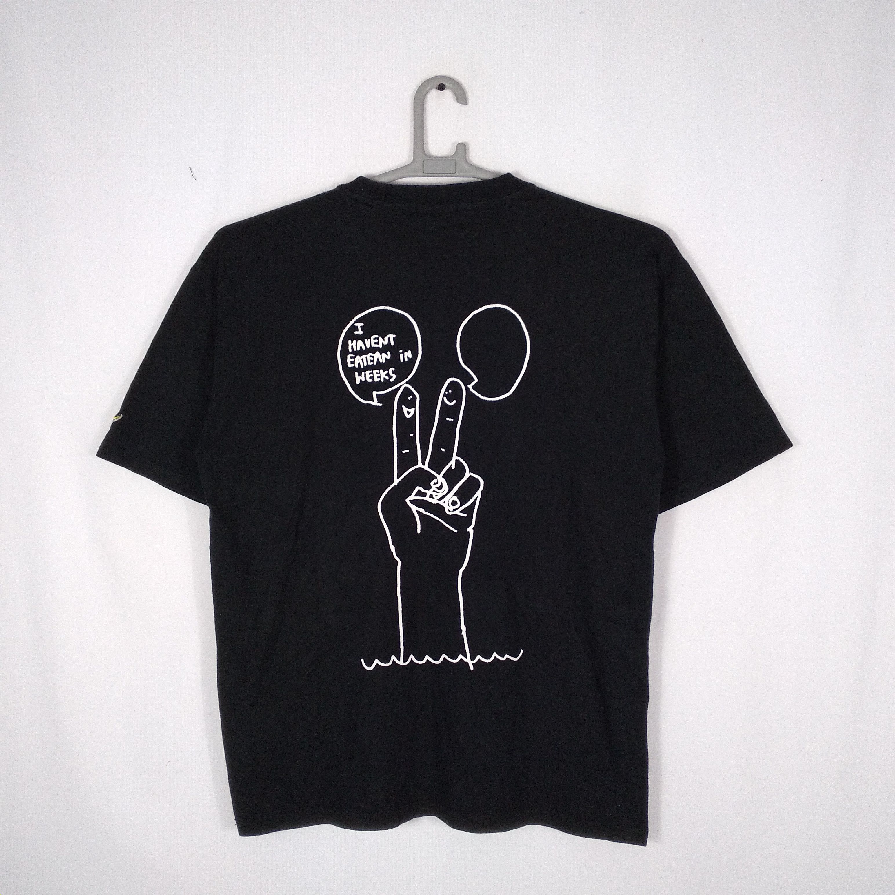 image of Skategang x Vintage Mark Gonzalez Big Hit Promo Skate Icon Tee in Black, Men's (Size Large)