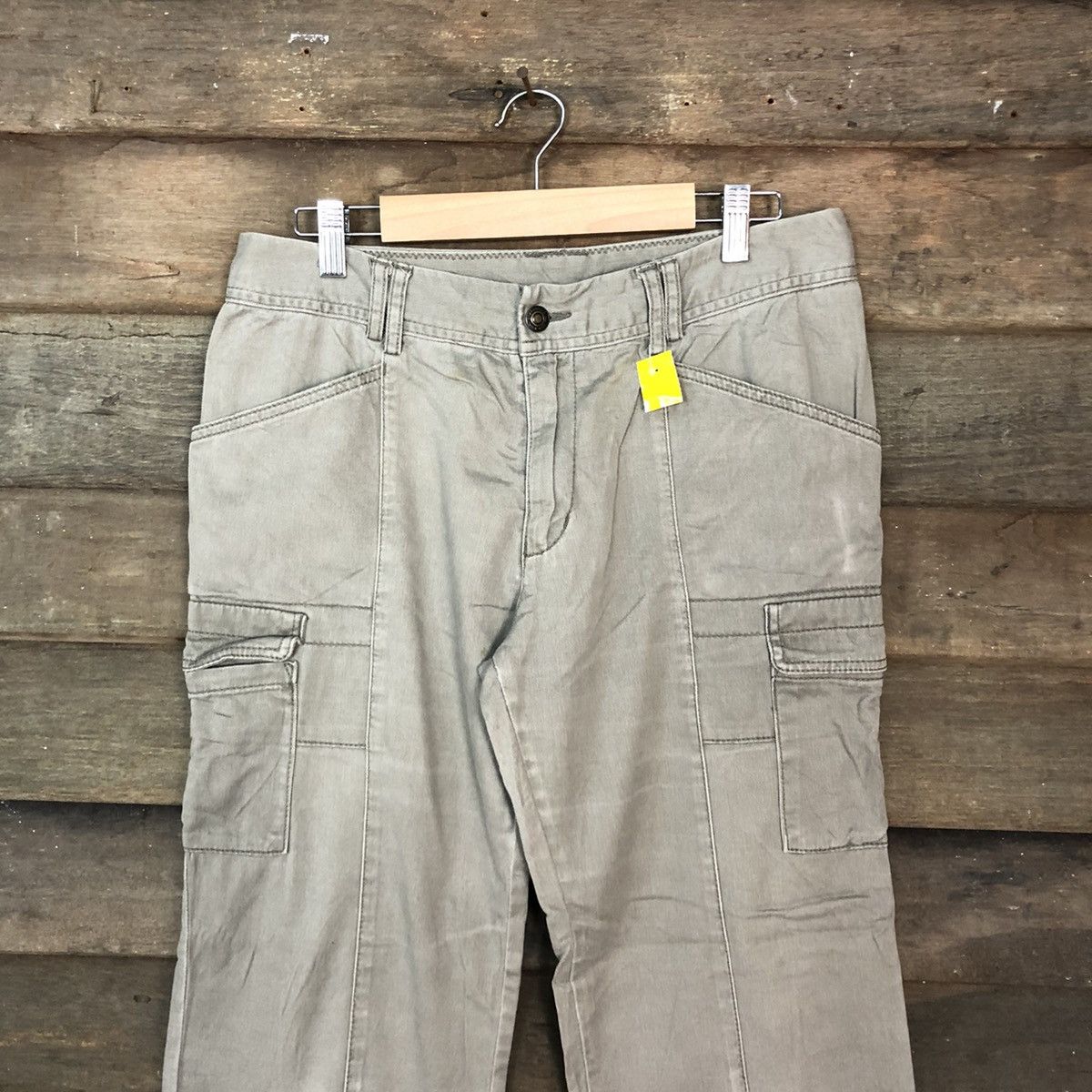 Japanese Brand × StraightFaded Japan Brown Multipocket Cargo Pants #3368 Size US 30 / EU 46 - 2 Thumbnail