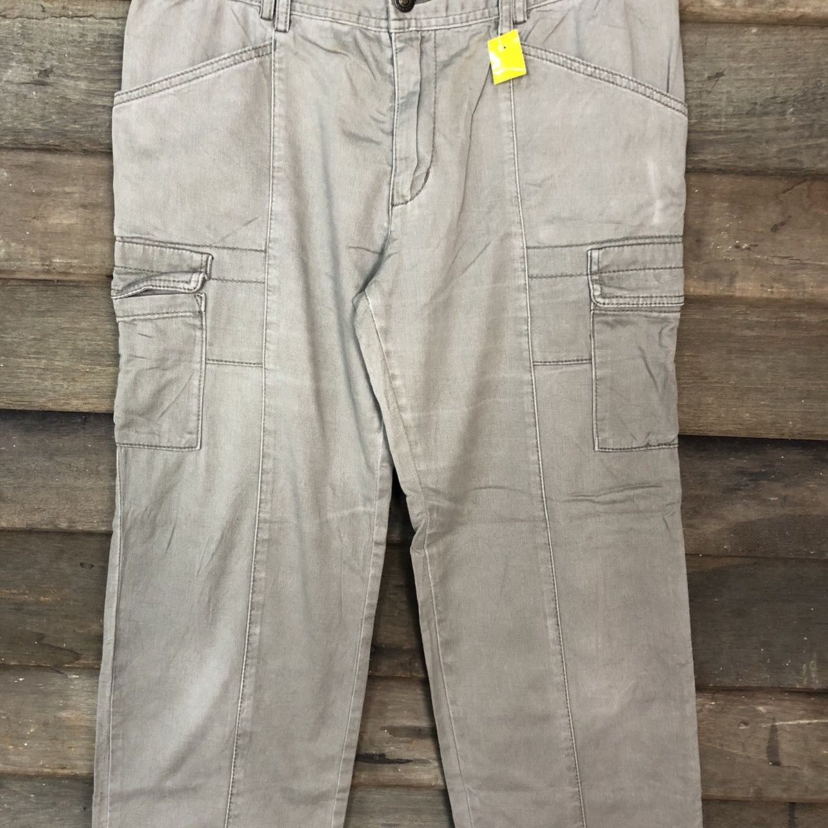 Japanese Brand × StraightFaded Japan Brown Multipocket Cargo Pants #3368 Size US 30 / EU 46 - 4 Thumbnail