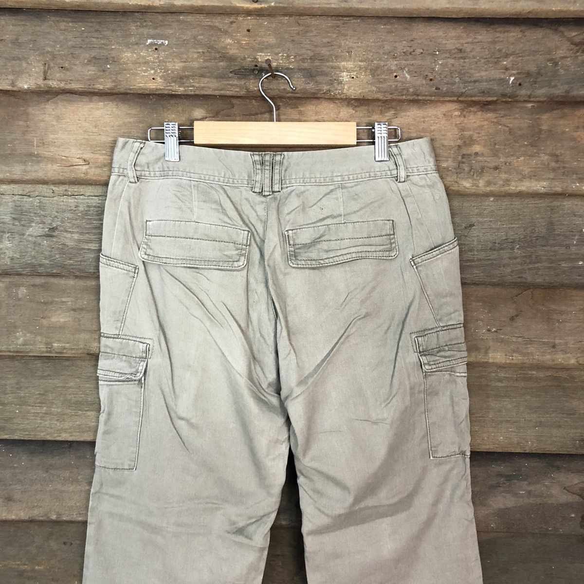 Japanese Brand × StraightFaded Japan Brown Multipocket Cargo Pants #3368 Size US 30 / EU 46 - 10 Thumbnail