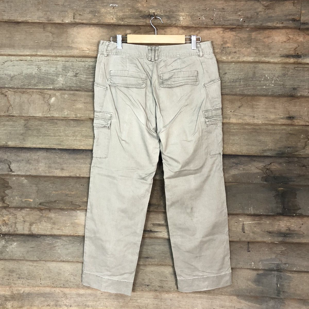 Japanese Brand × StraightFaded Japan Brown Multipocket Cargo Pants #3368 Size US 30 / EU 46 - 9 Thumbnail