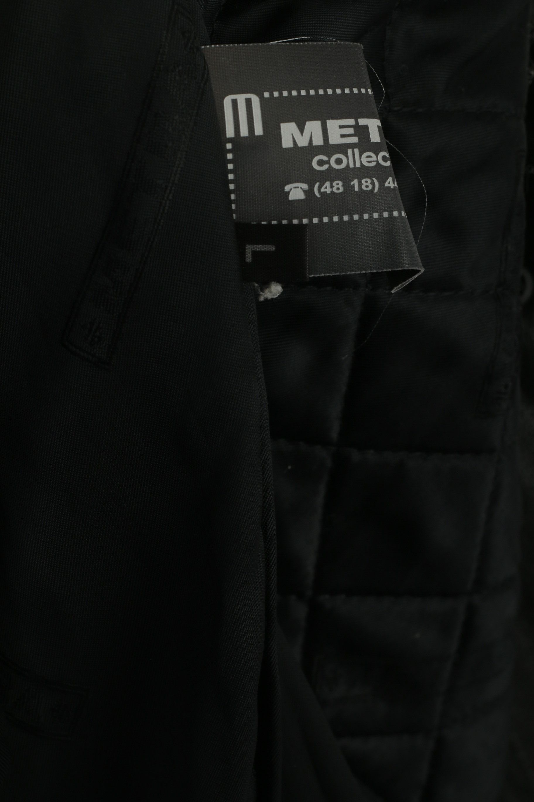 Vintage Metra Collection Women L Jacket Black Leather Vintage 2086 Size L / US 10 / IT 46 - 7 Thumbnail