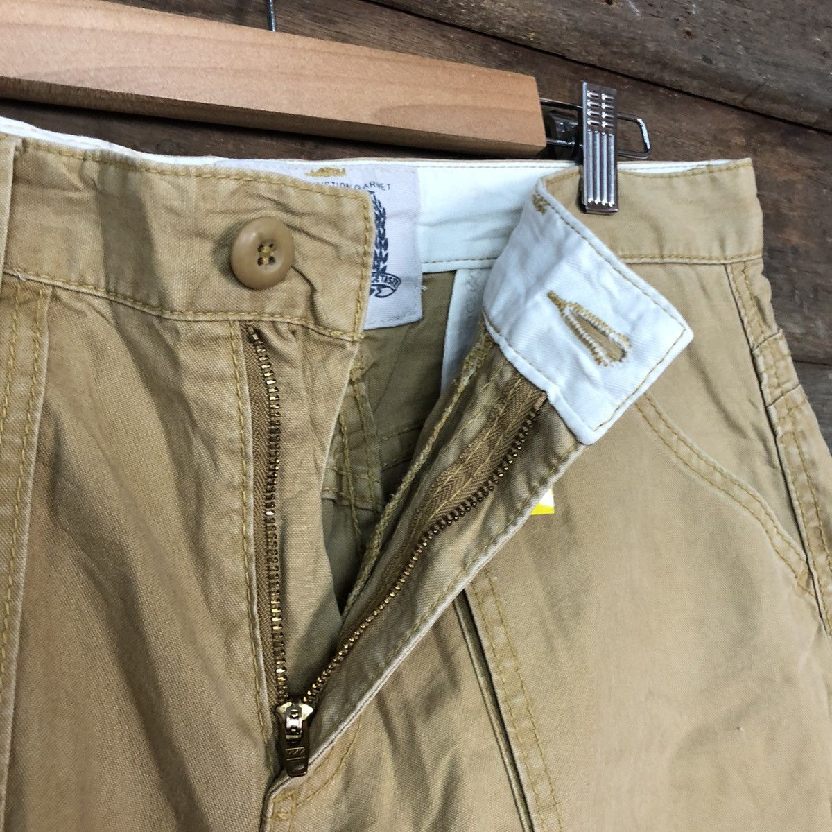 Japanese Brand Famous Function Garmet Brown Multipocket Cargo Pants #3324 Size US 32 / EU 48 - 8 Thumbnail