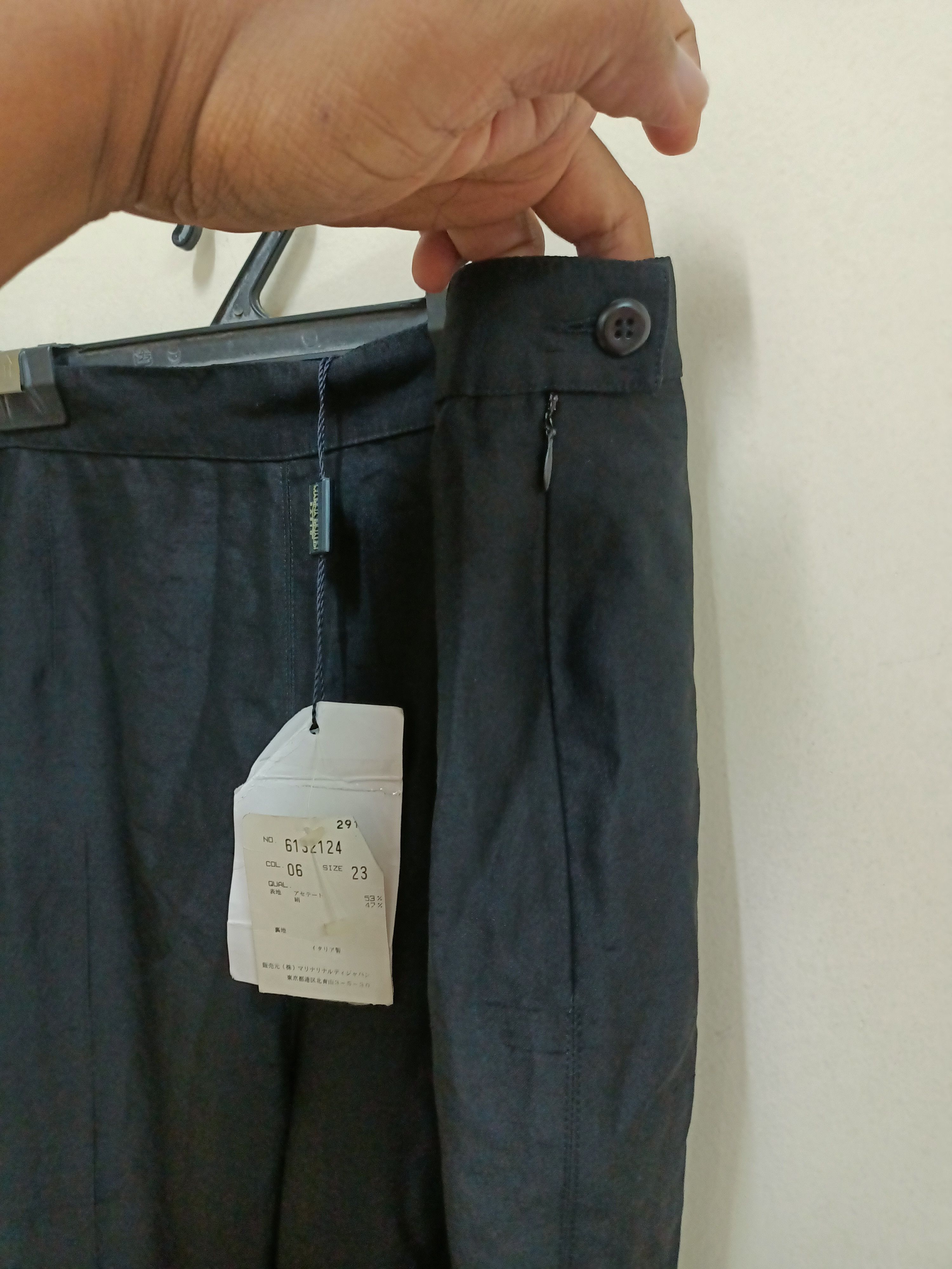 Designer Marina Rinaldi Basic Pant Made in Italy Size 35" - 5 Thumbnail