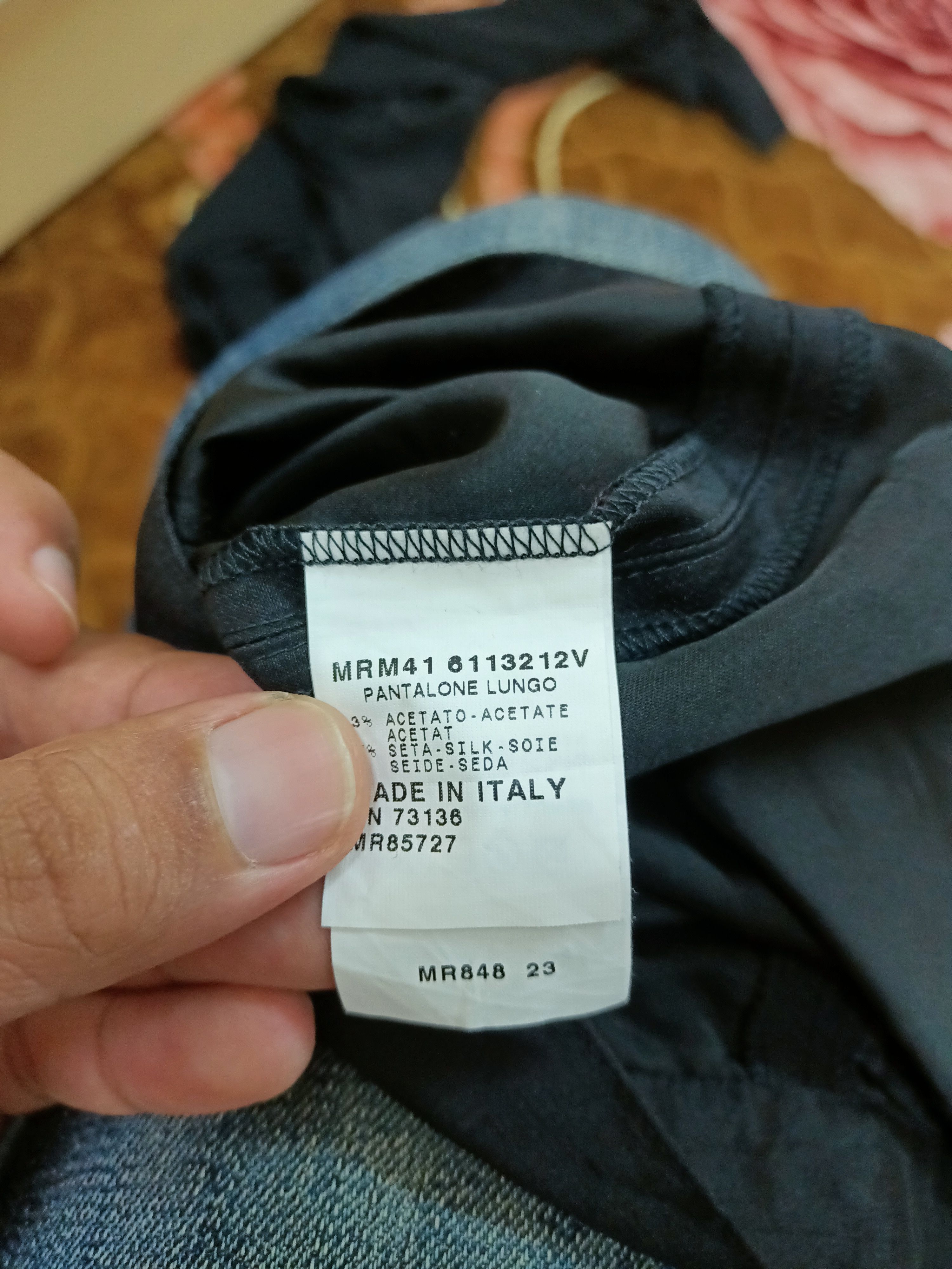 Designer Marina Rinaldi Basic Pant Made in Italy Size 35" - 8 Thumbnail
