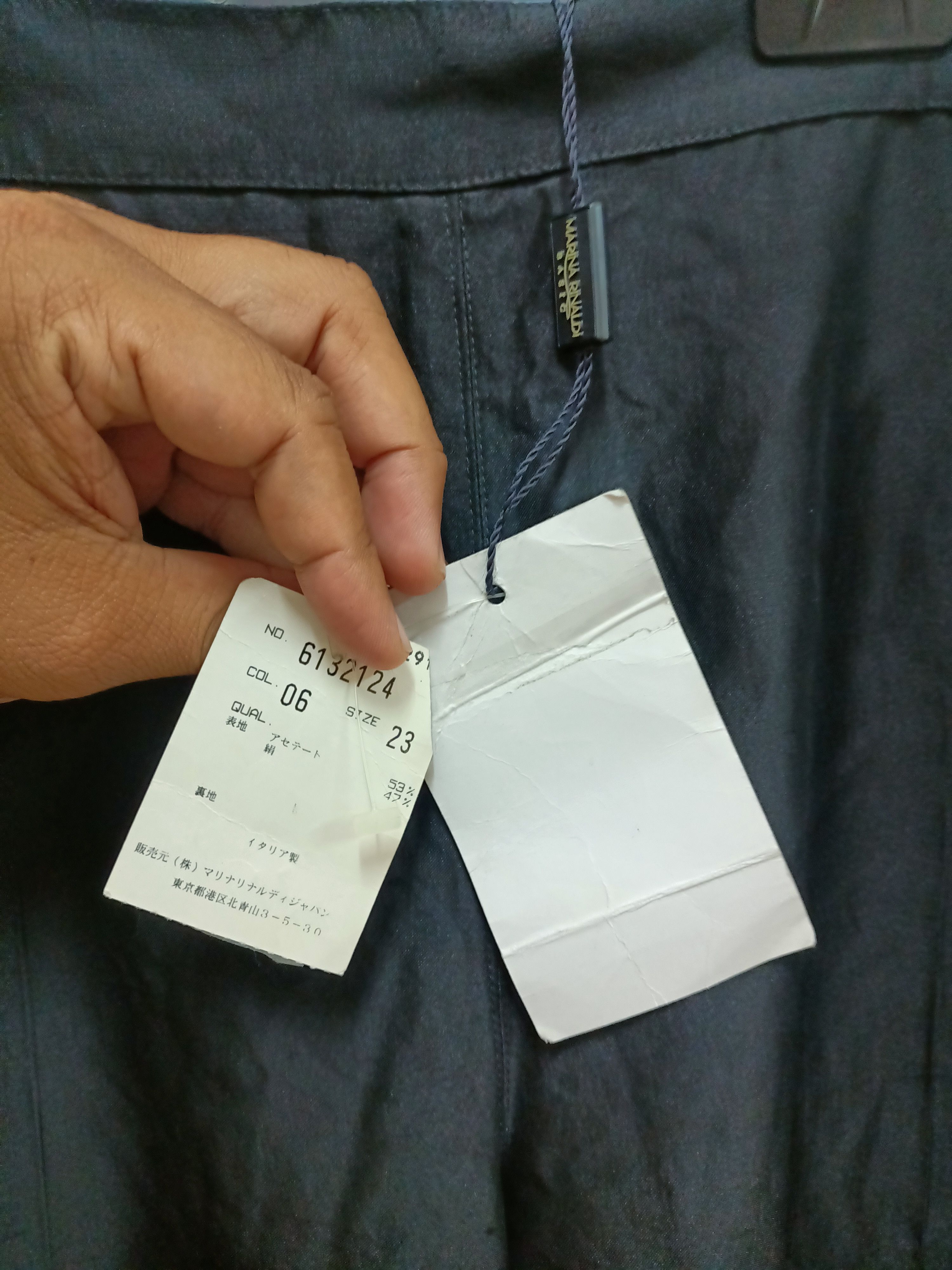 Designer Marina Rinaldi Basic Pant Made in Italy Size 35" - 4 Thumbnail
