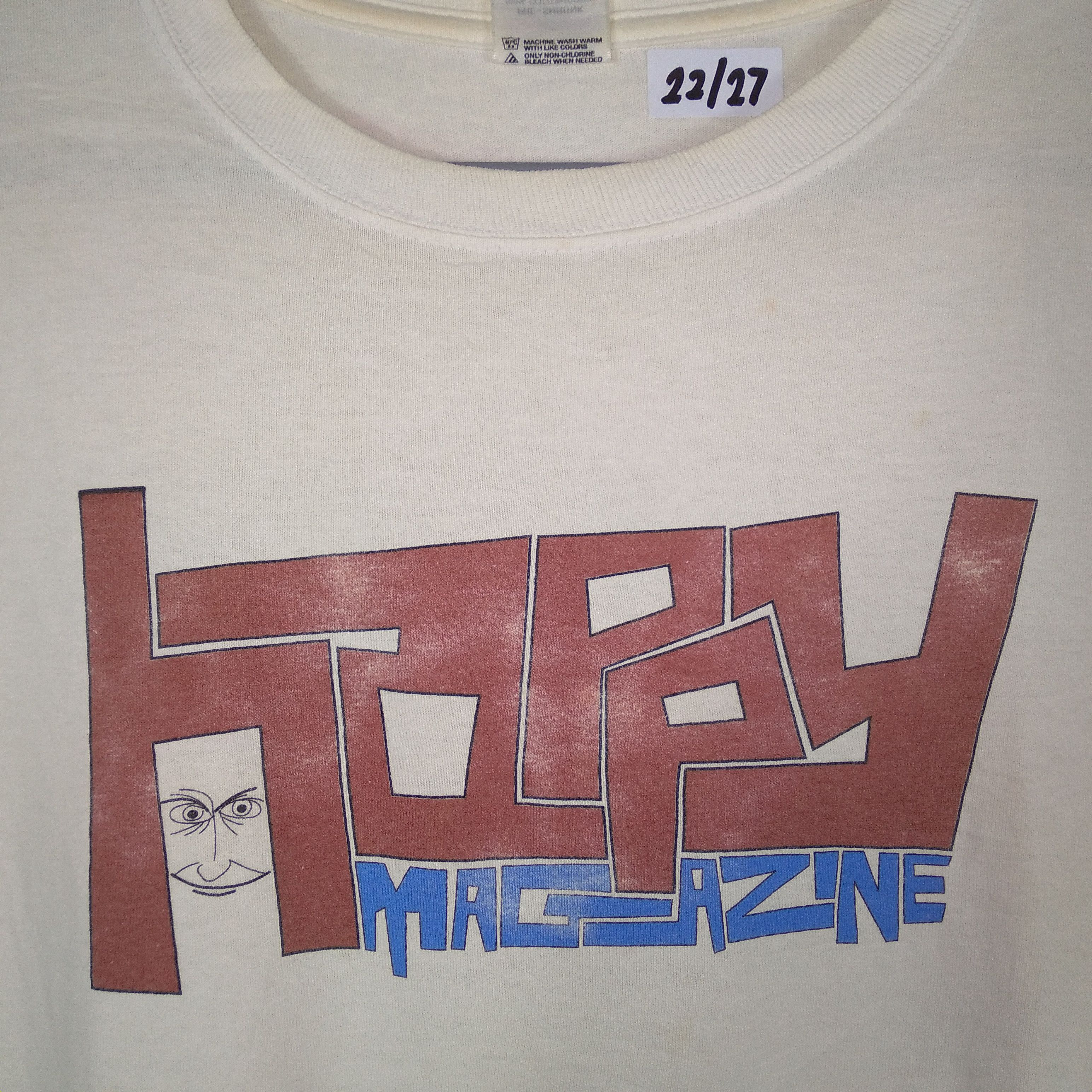 Anvil × Vintage Vintage Happy Magazine Promo Tee By Anvil Size US L / EU 52-54 / 3 - 3 Thumbnail