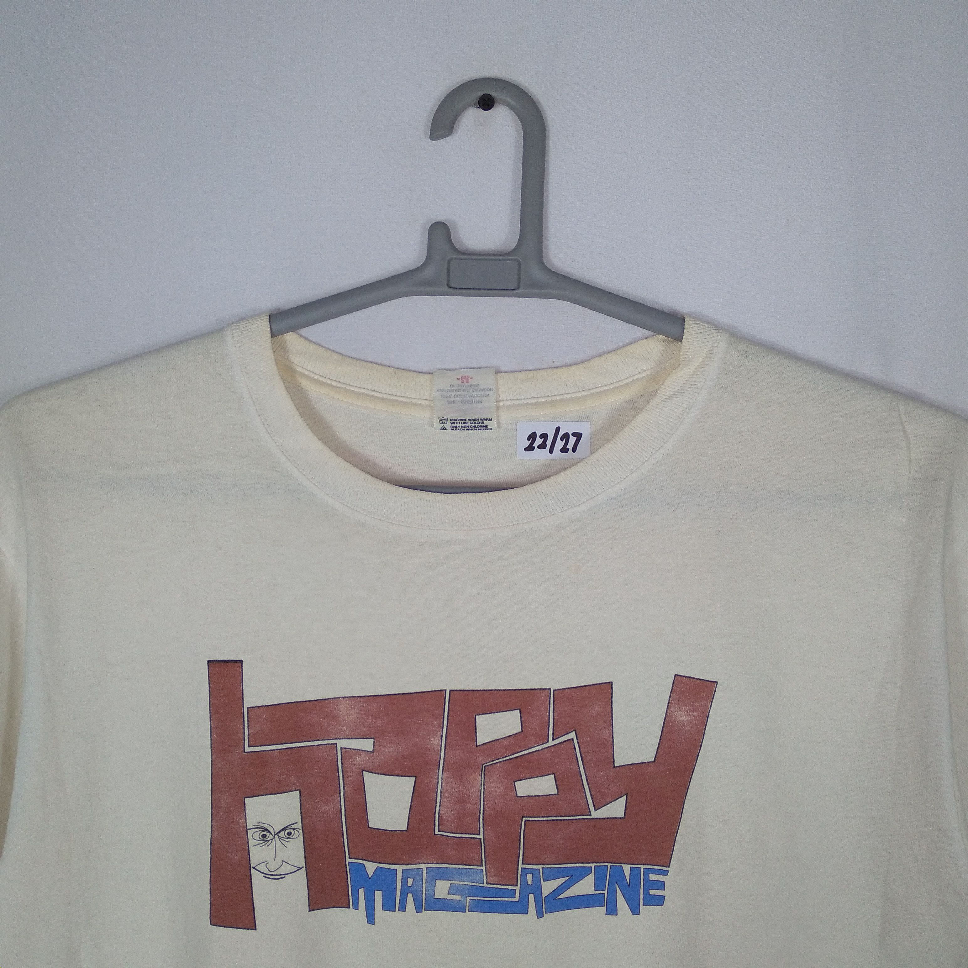 Anvil × Vintage Vintage Happy Magazine Promo Tee By Anvil Size US L / EU 52-54 / 3 - 2 Thumbnail