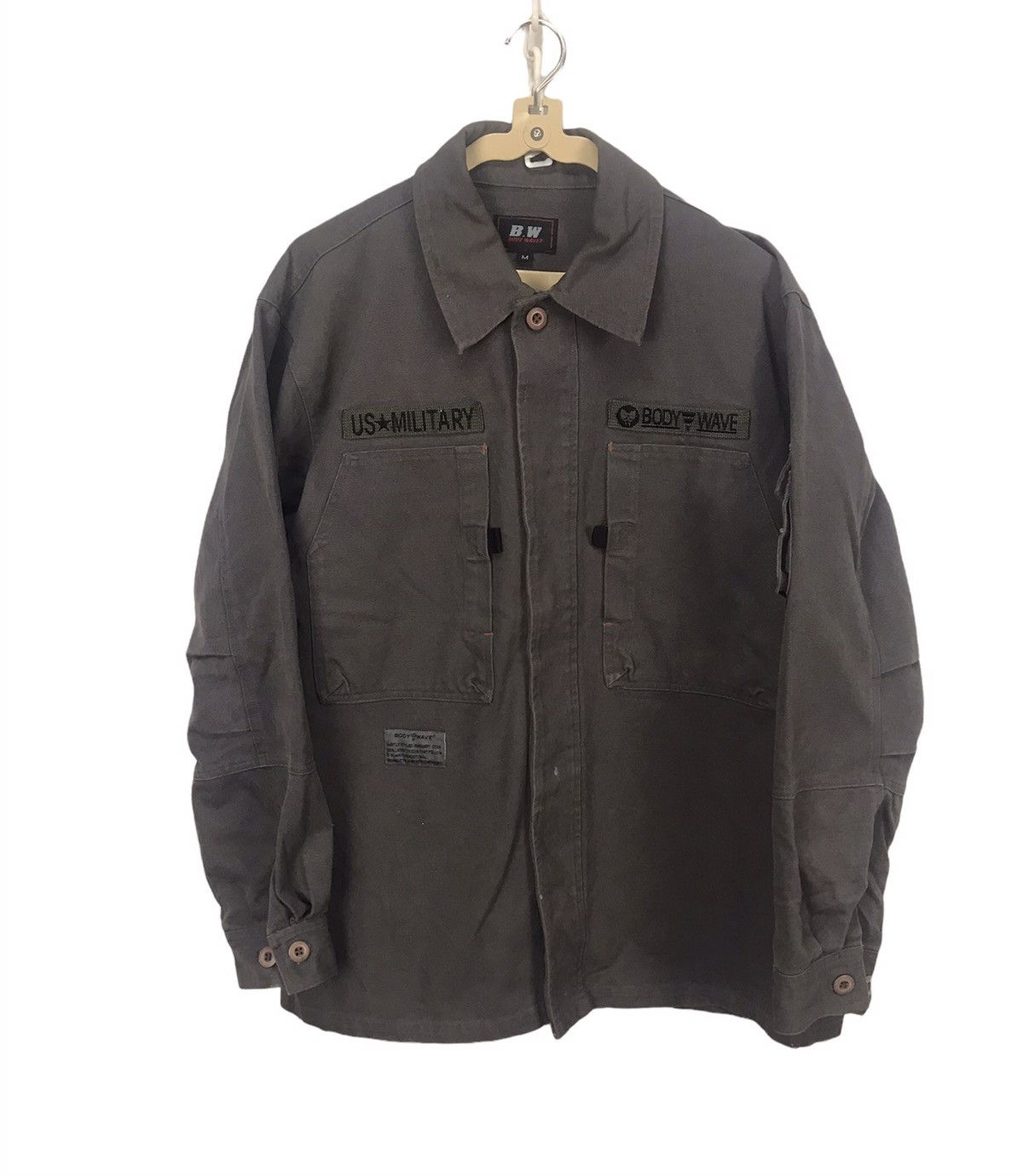 Other Us.military button up jacket with patches by body wave Size US M / EU 48-50 / 2 - 1 Thumbnail