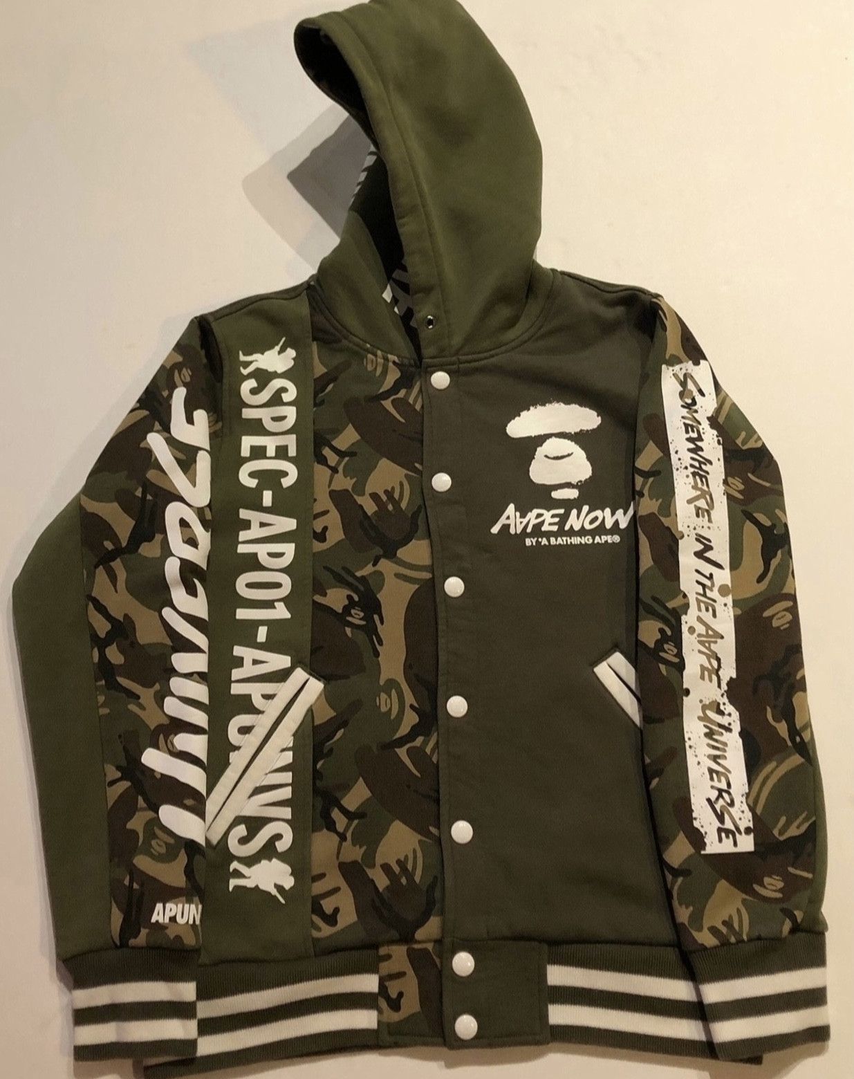 Aape Bape Aape bomber hoodie jacket Size US M / EU 48-50 / 2 - 1 Thumbnail