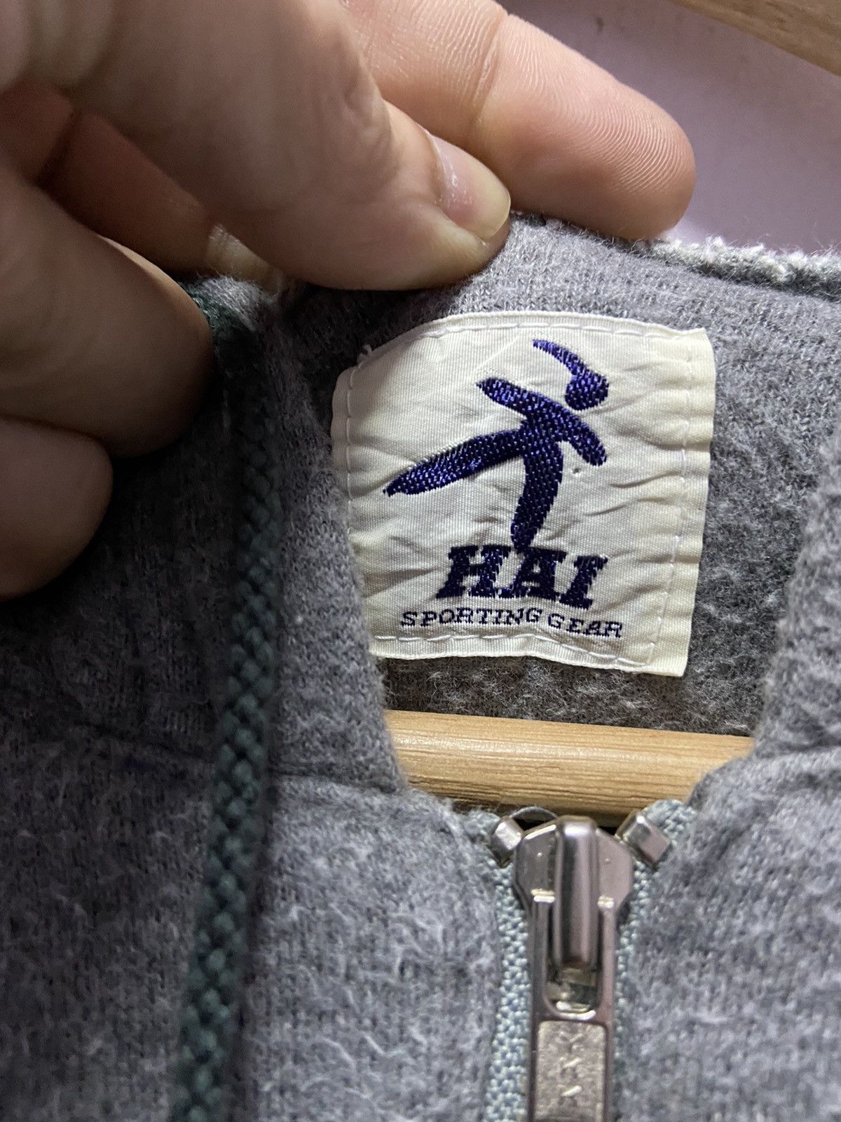 Hai Sporting Gear × Issey Miyake Hi Sporting Gear Issey Miyake big logo hoodie Size US M / EU 48-50 / 2 - 4 Thumbnail