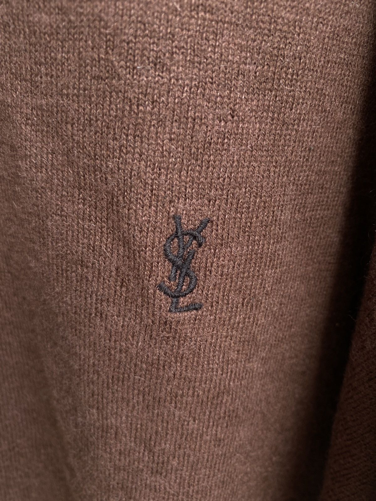 Yves Saint Laurent Cashmere YSL Sweater YSL Sweatshirt Size US XXL / EU 58 / 5 - 2 Thumbnail