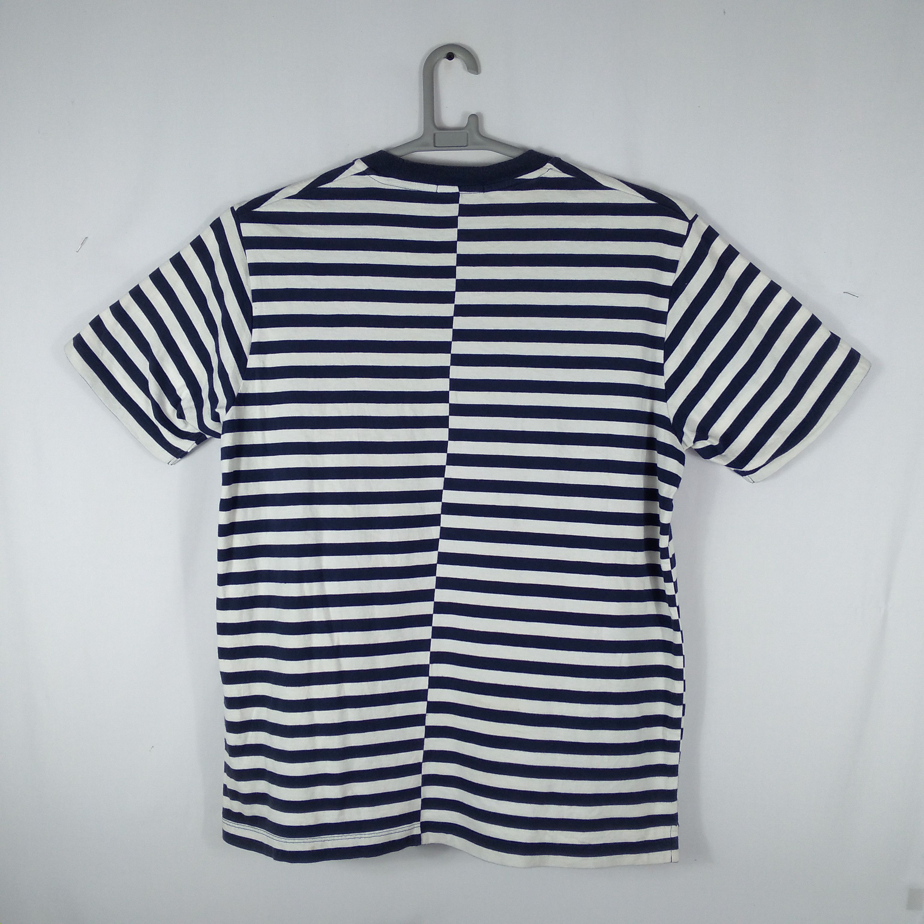 Designer × JW Anderson × Vintage J.W.Anderson Stripes Collaboration Uniqlo Designer Tee Size US L / EU 52-54 / 3 - 3 Thumbnail