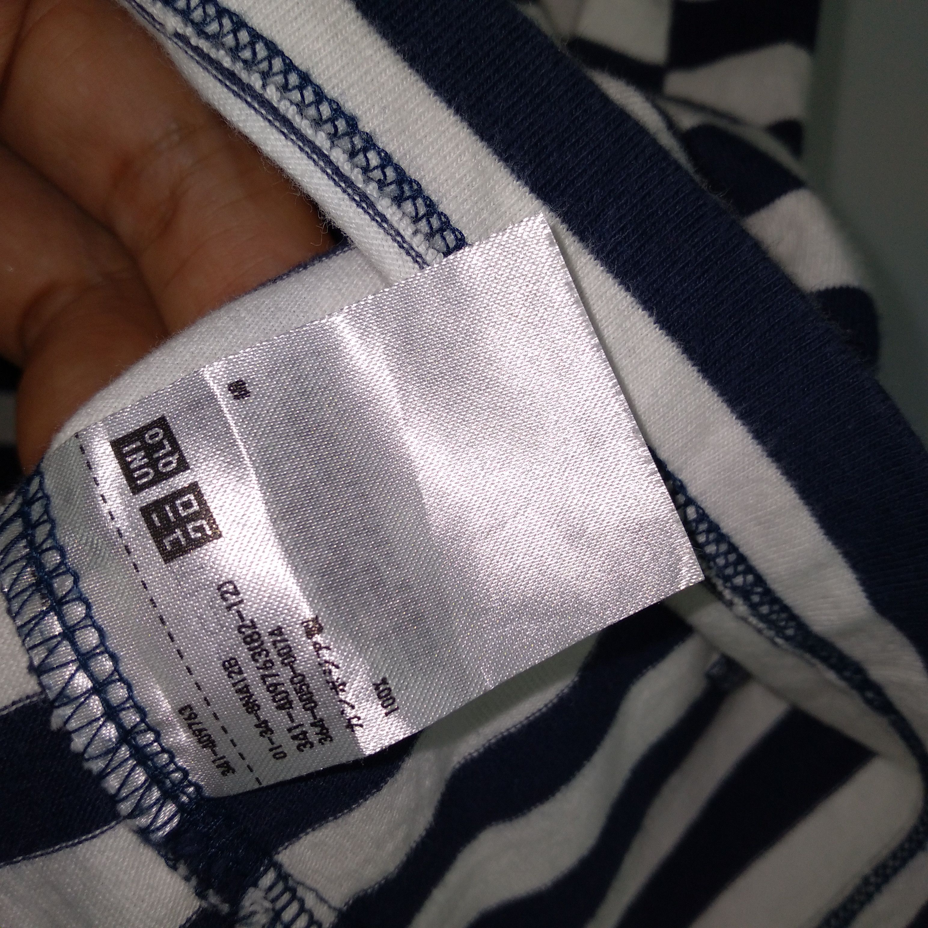 Designer × JW Anderson × Vintage J.W.Anderson Stripes Collaboration Uniqlo Designer Tee Size US L / EU 52-54 / 3 - 7 Thumbnail