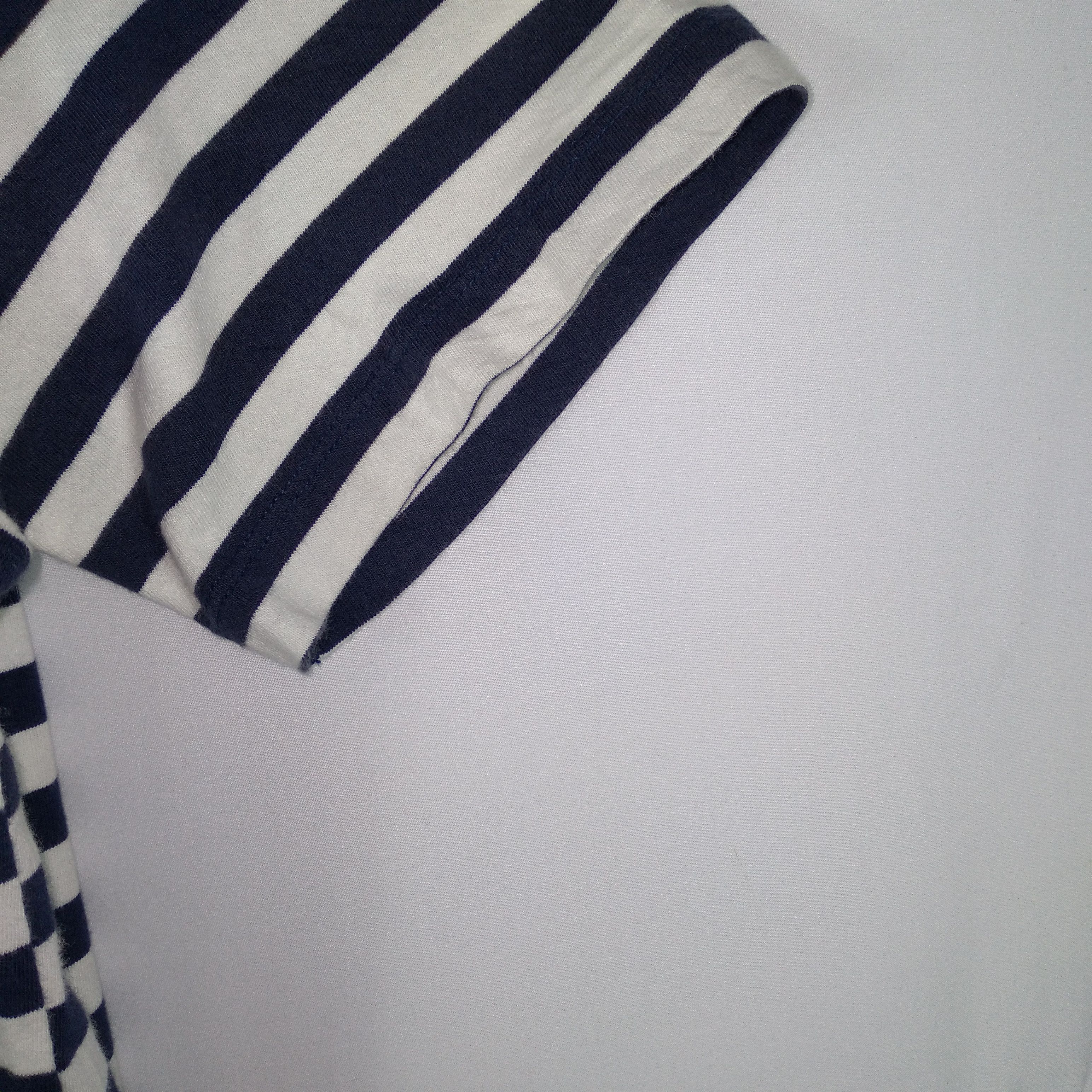 Designer × JW Anderson × Vintage J.W.Anderson Stripes Collaboration Uniqlo Designer Tee Size US L / EU 52-54 / 3 - 5 Thumbnail
