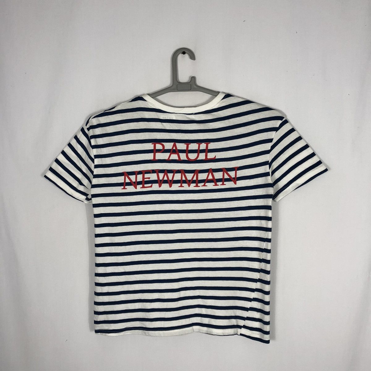 Vintage × Zara Rare Zara Man X Paul Newman Big Potrait Stripes Tee Size US S / EU 44-46 / 1 - 3 Thumbnail