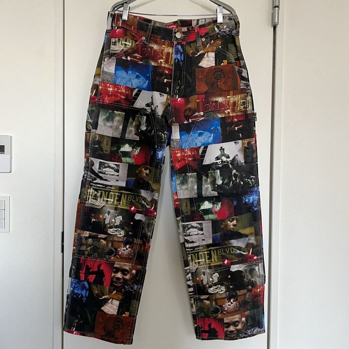 Supreme Supreme Nas & DMX Collage Double Knee Painter Pants | Grailed